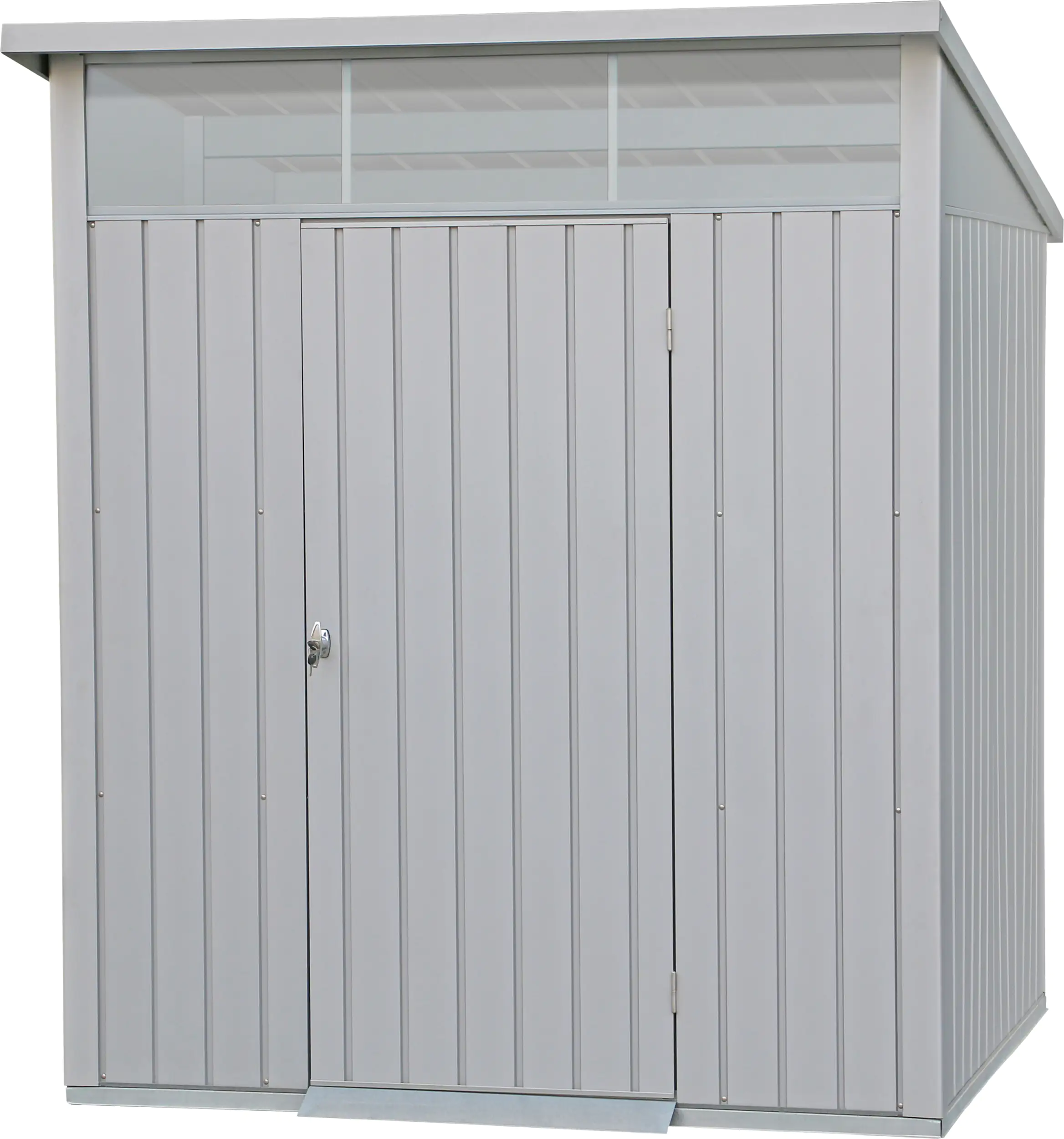 0638801418726 Duramax Metallgerätehaus Palladium 6 x 5 198,6 x 196,5 x 228,9 cm