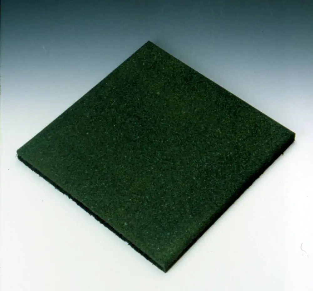 Fallschutzplatte 40 x 40 x 2,5 cm oxydgrün