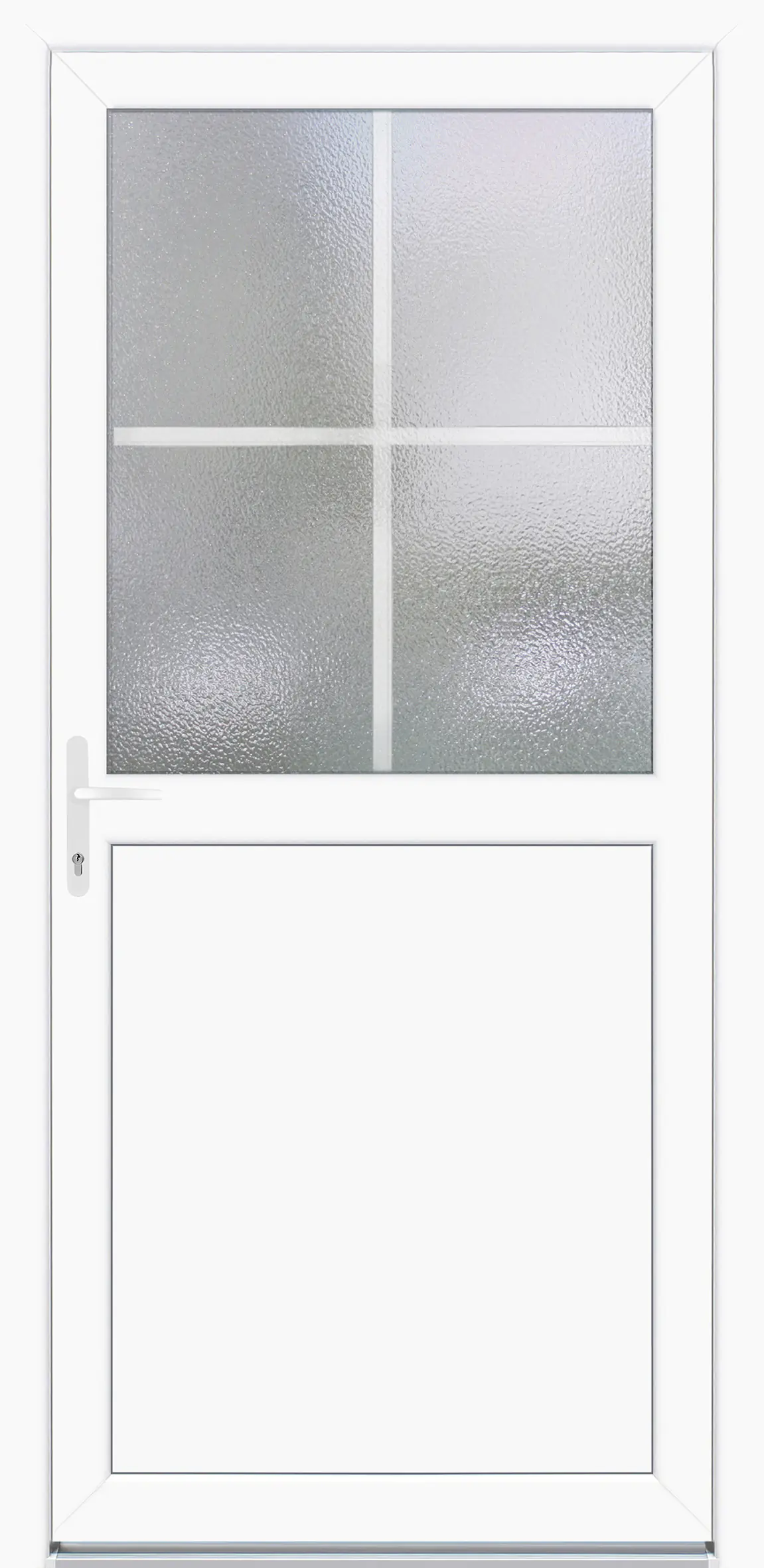 Panto Nebeneingangstür Kunststoff 502 98 x 198 cm DIN links weiß