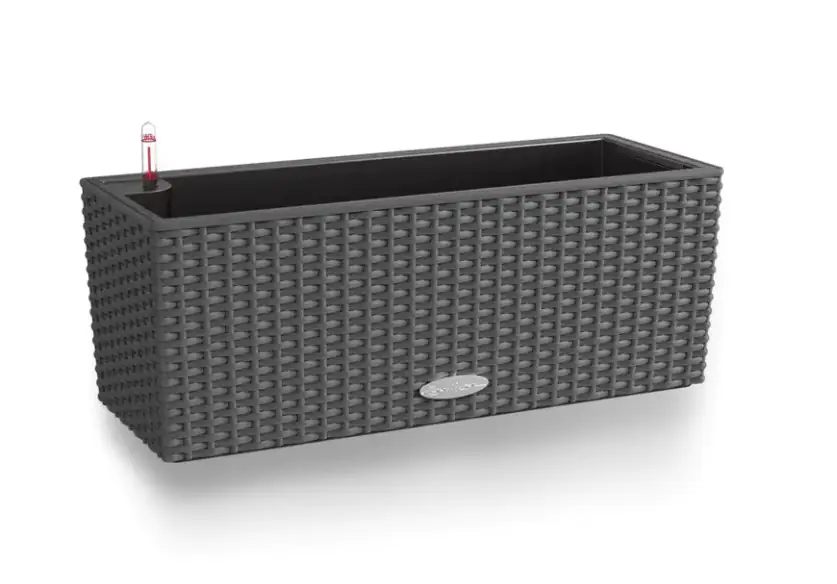 Lechuza Balkonkasten Balconera Cottage 50 lichtgrau