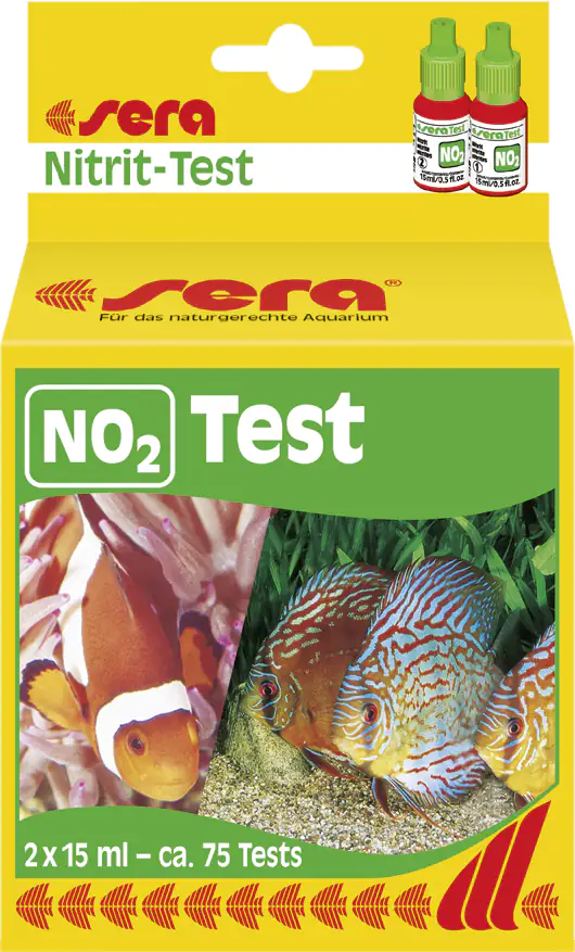Sera Aquariumwassertester Nitrit NO2 Test 15 ml