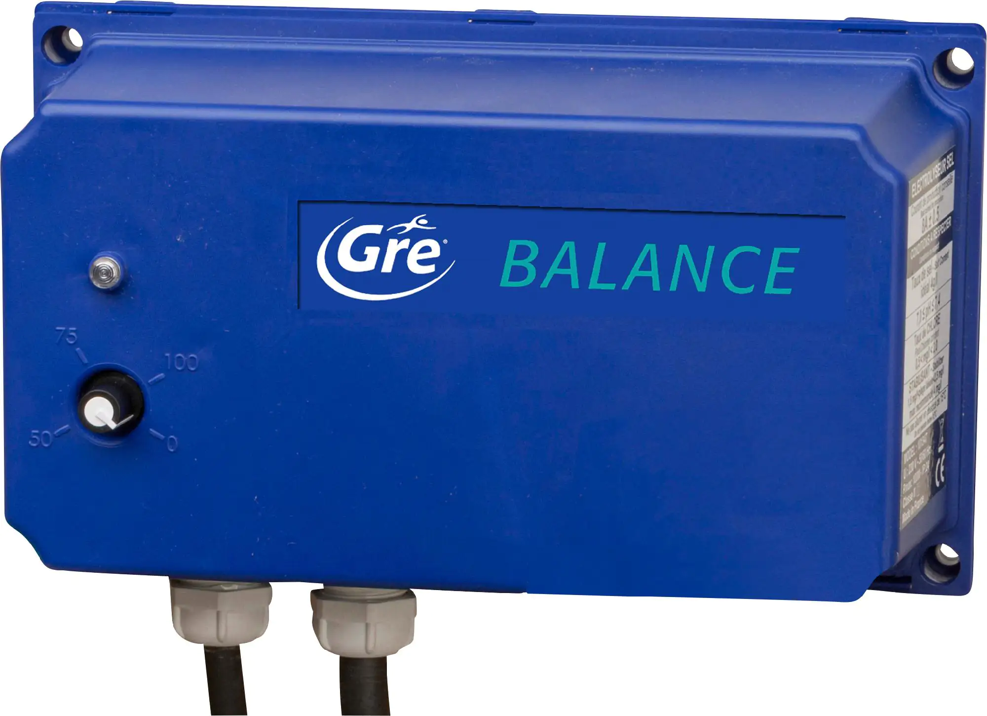 Gre Salzelektrolyse-System Wasserumfang: Bis 55 m3