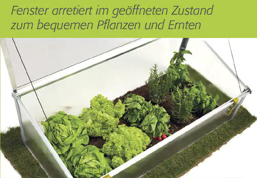 Juwel Beetsystem Bio-Protect 128 x 58 cm Frühbeet