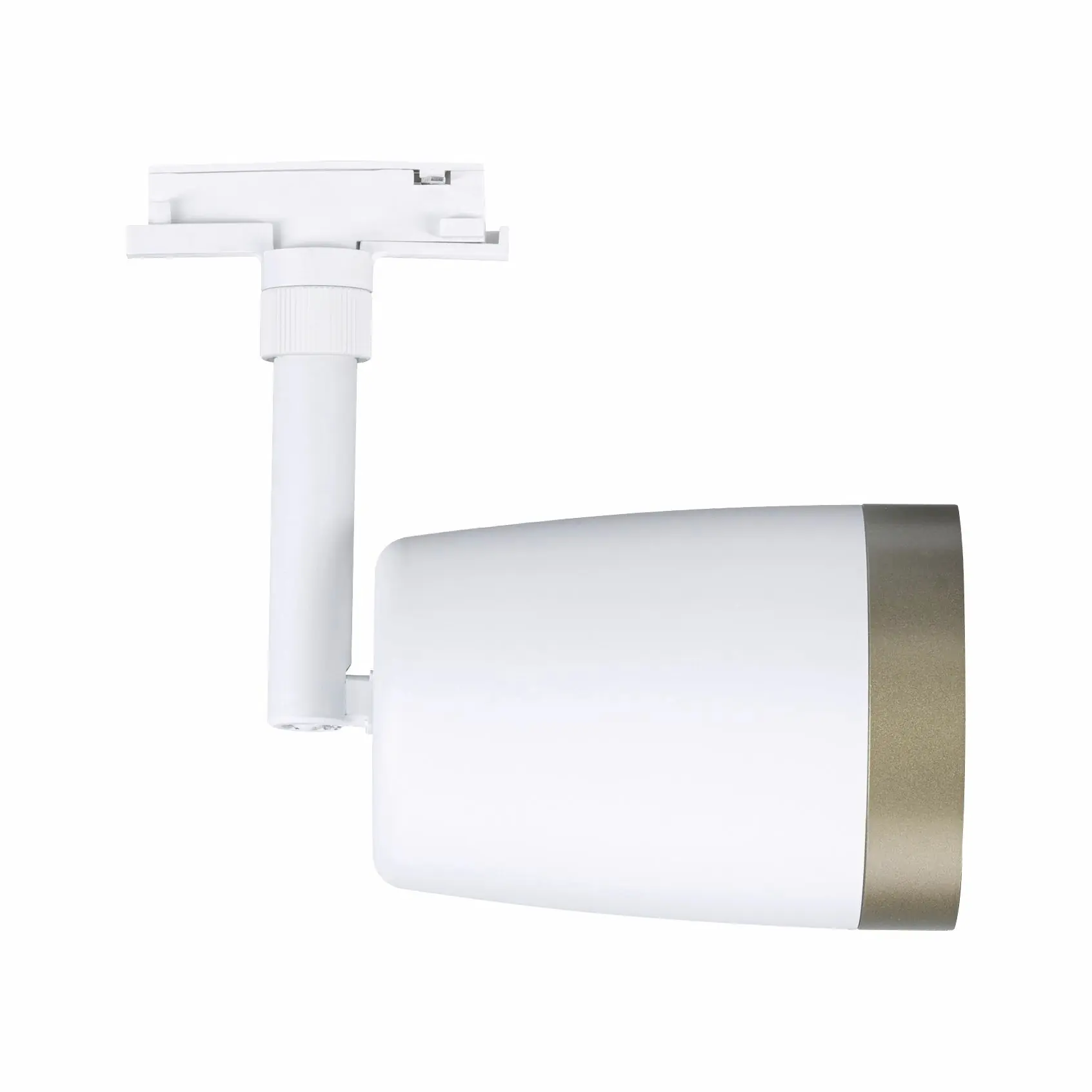 Paulmann URail Deckenleuchte 1er Spot Cover Ø 6,5 x 19,3 cm signalweiß-gold matt