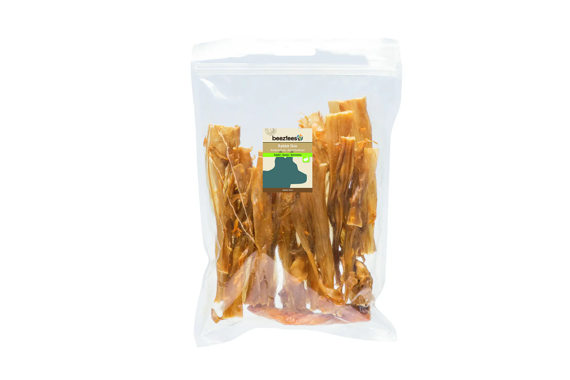 Beeztees Hundesnack Kaninchenhaut 200 g