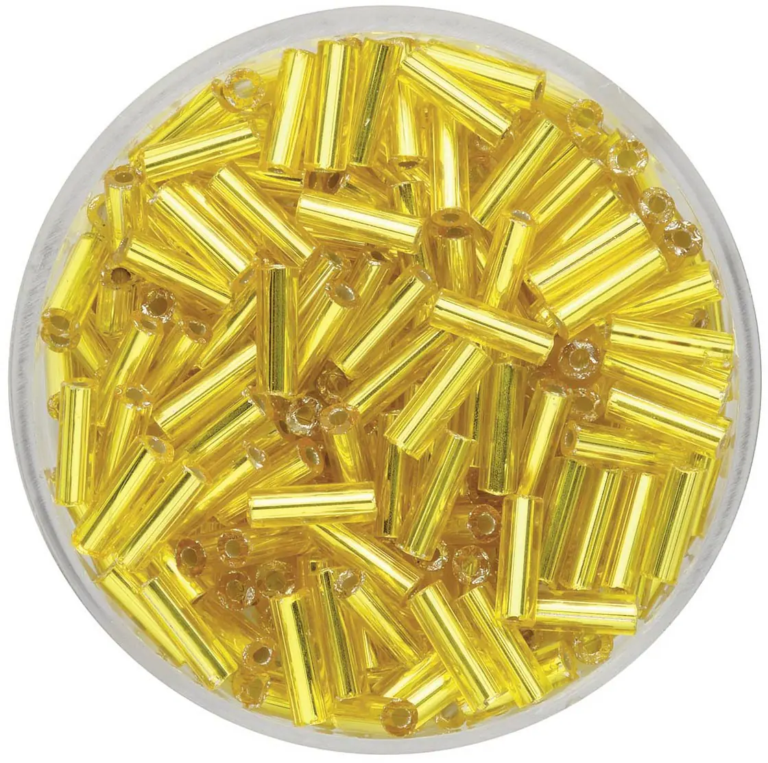 Glorex Glas Stifte Silbereinzug 6 mm 17 g, gelb