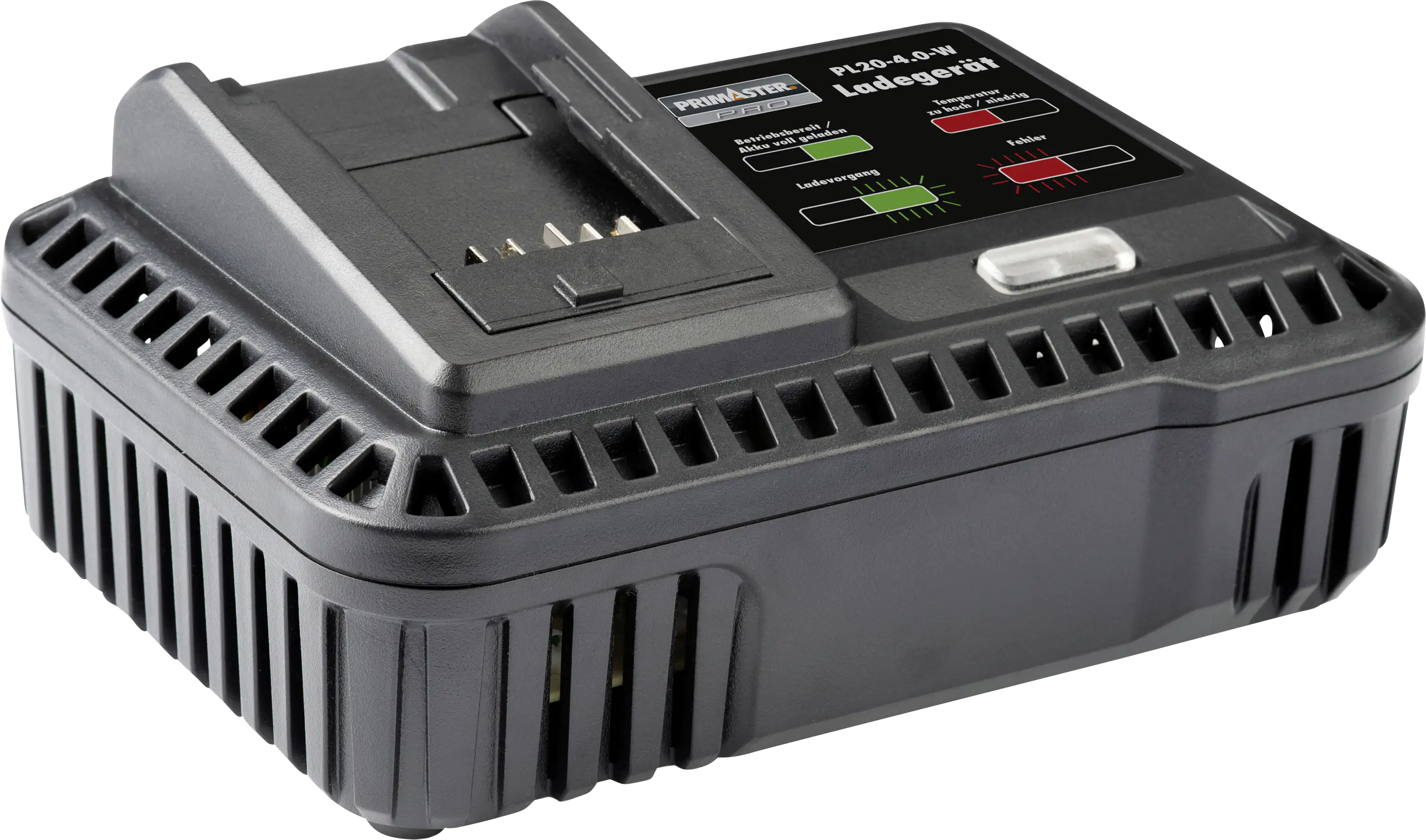 4004646230841 Primaster Pro Akku-Ladegerät für 20 V und 20/40 V Akku