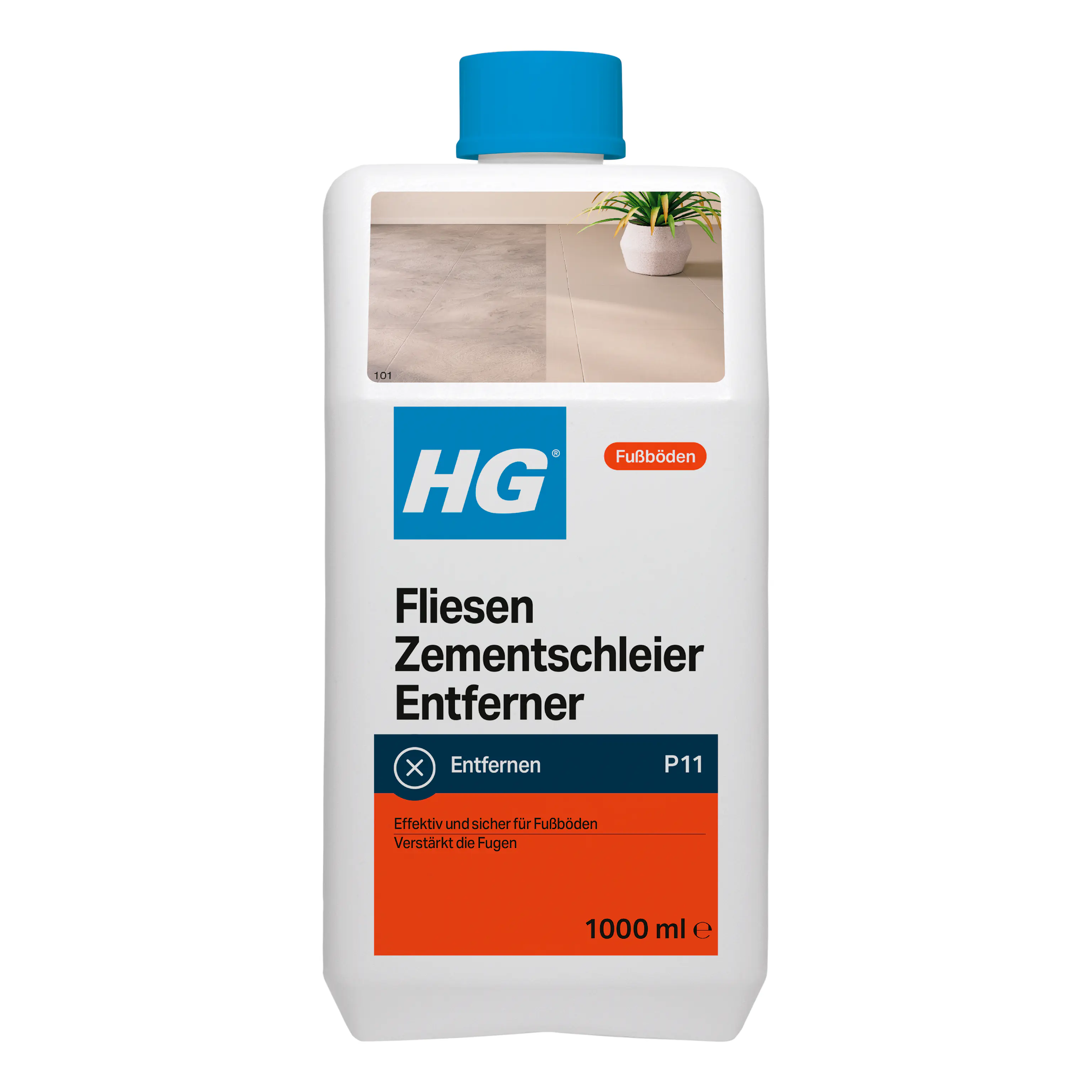 HG Fliesen Zementschleier Entferner 1 L