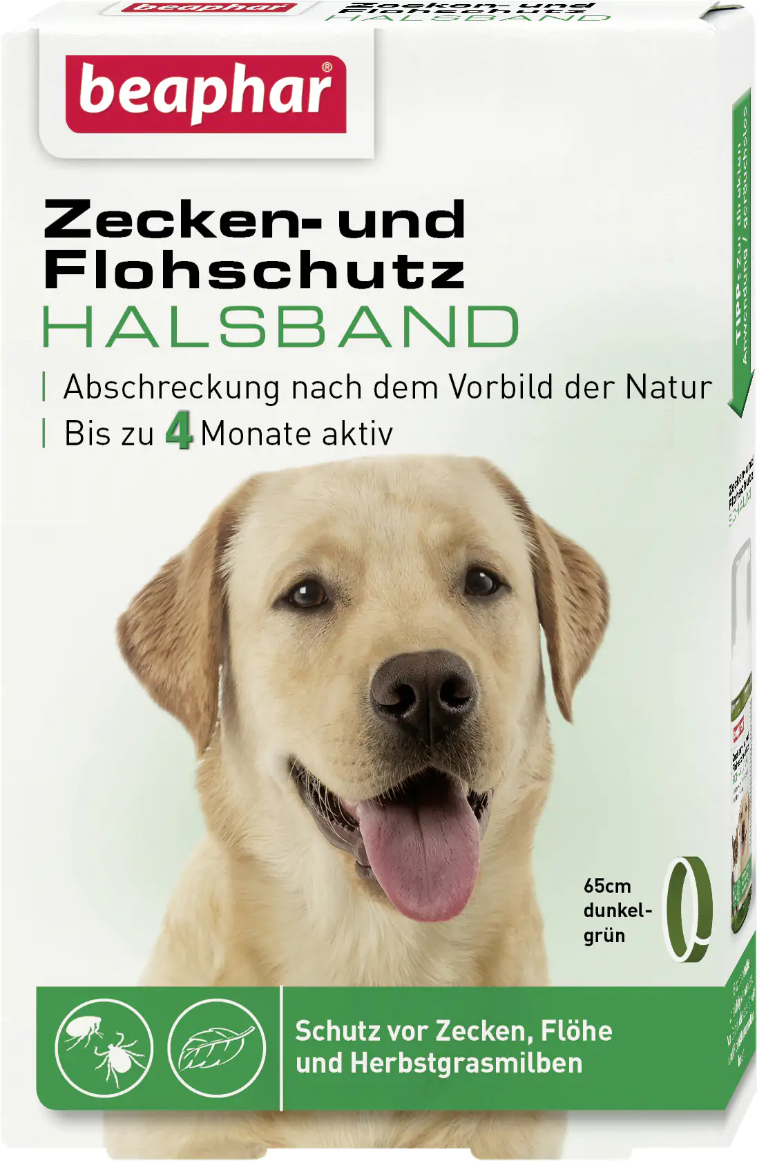 Beaphar Zecken- & Flohschutz Halsband für Hunde 65 cm