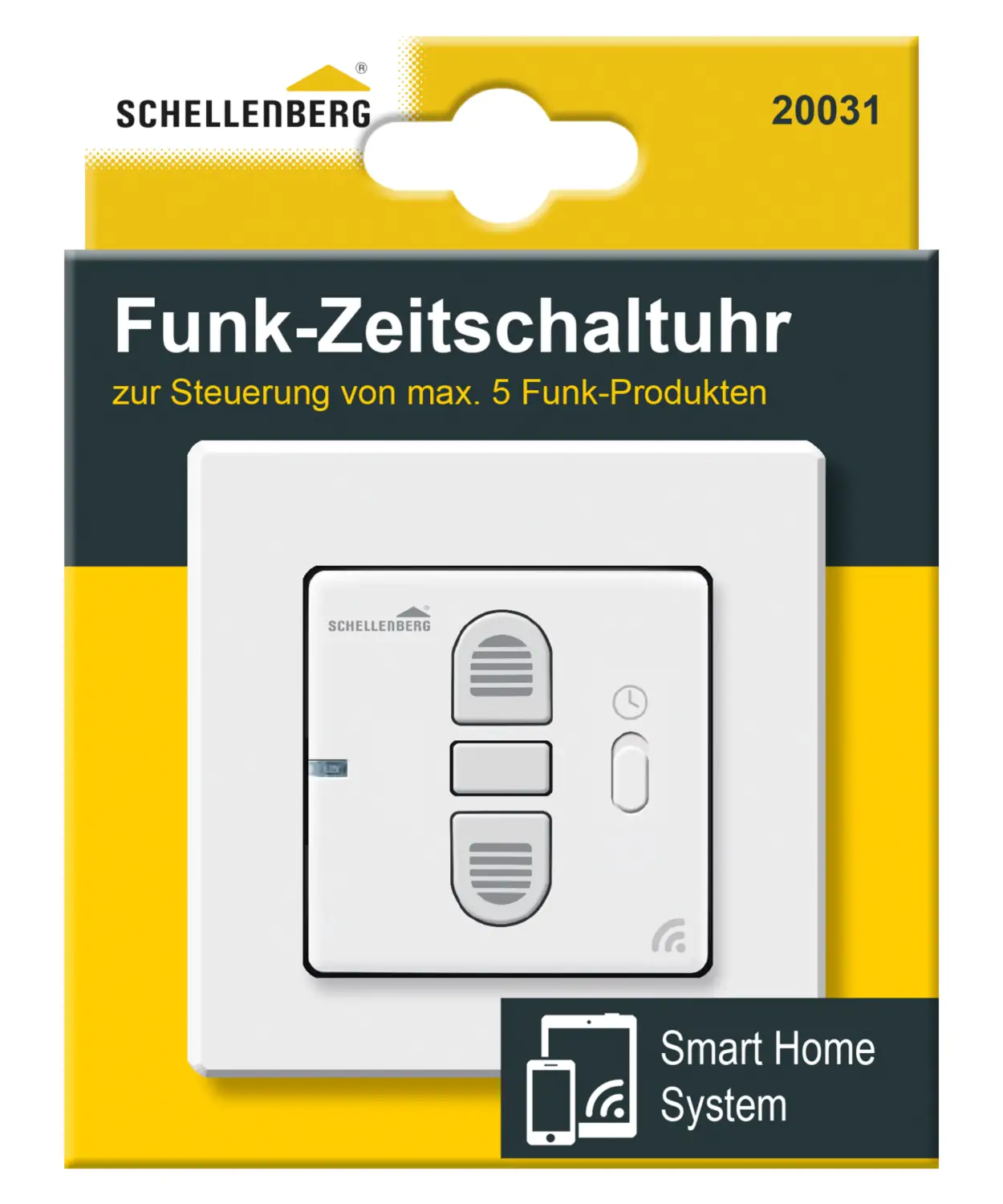 Schellenberg Funk-Zeitschaltuhr Aufputz