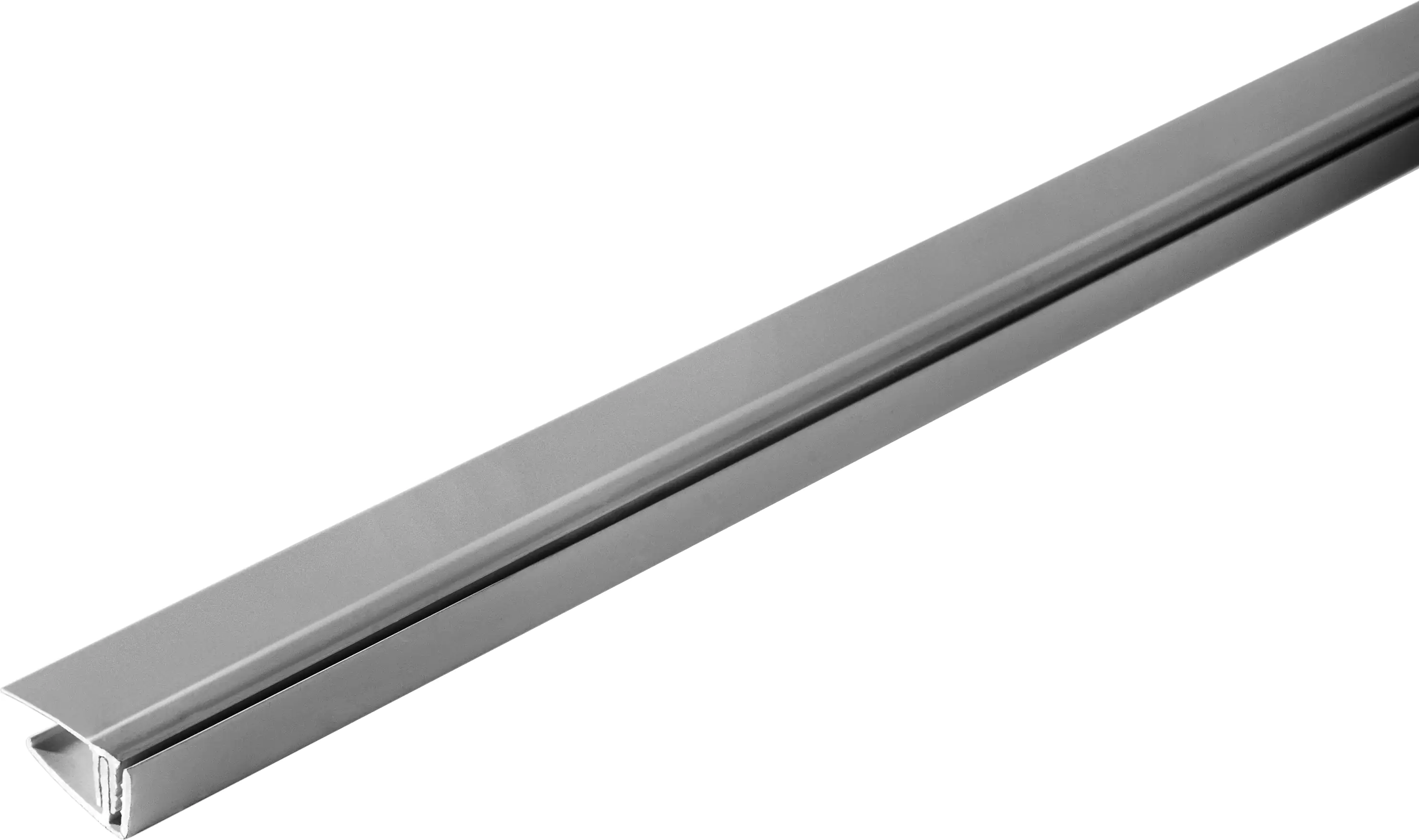 Abschlussleiste für Paneele 5-8 mm Stärkte 260 cm lang alufarben Abschlussleiste für Paneele 5-8 mm Stärkte 260 cm lang alufarben