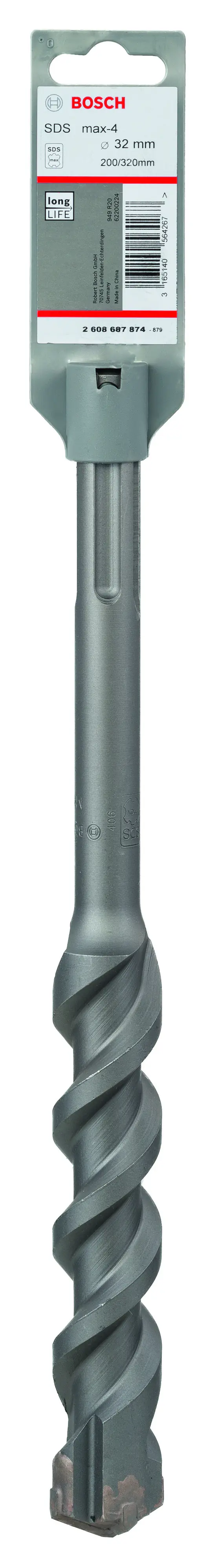 Bosch PRO SDS max-4 Hammerbohrer 32 x 200 x 320 mm