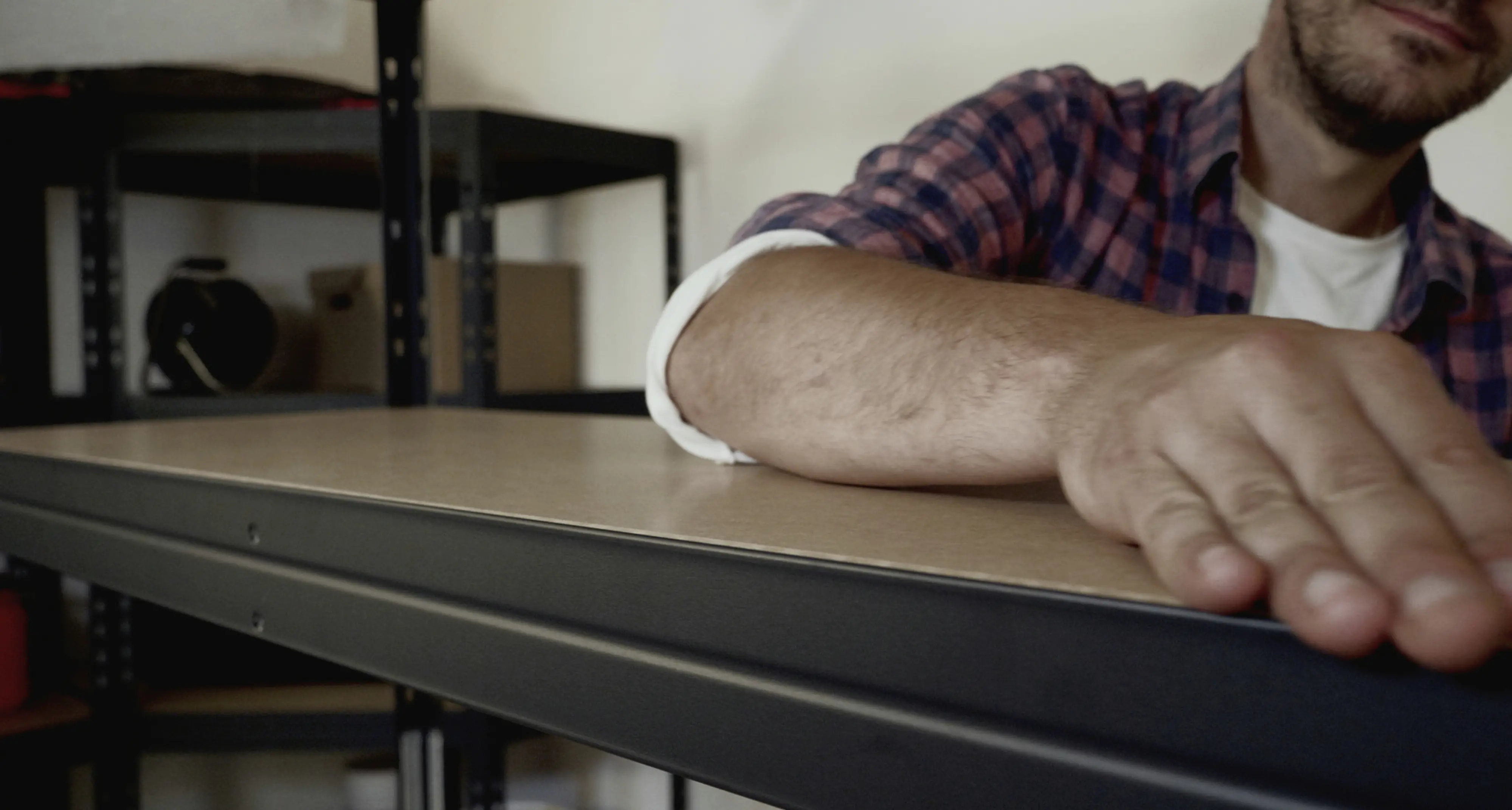 Ar Shelving Schwerlastregal Rivet 192 x 100 cm 4 Böden 1000 kg