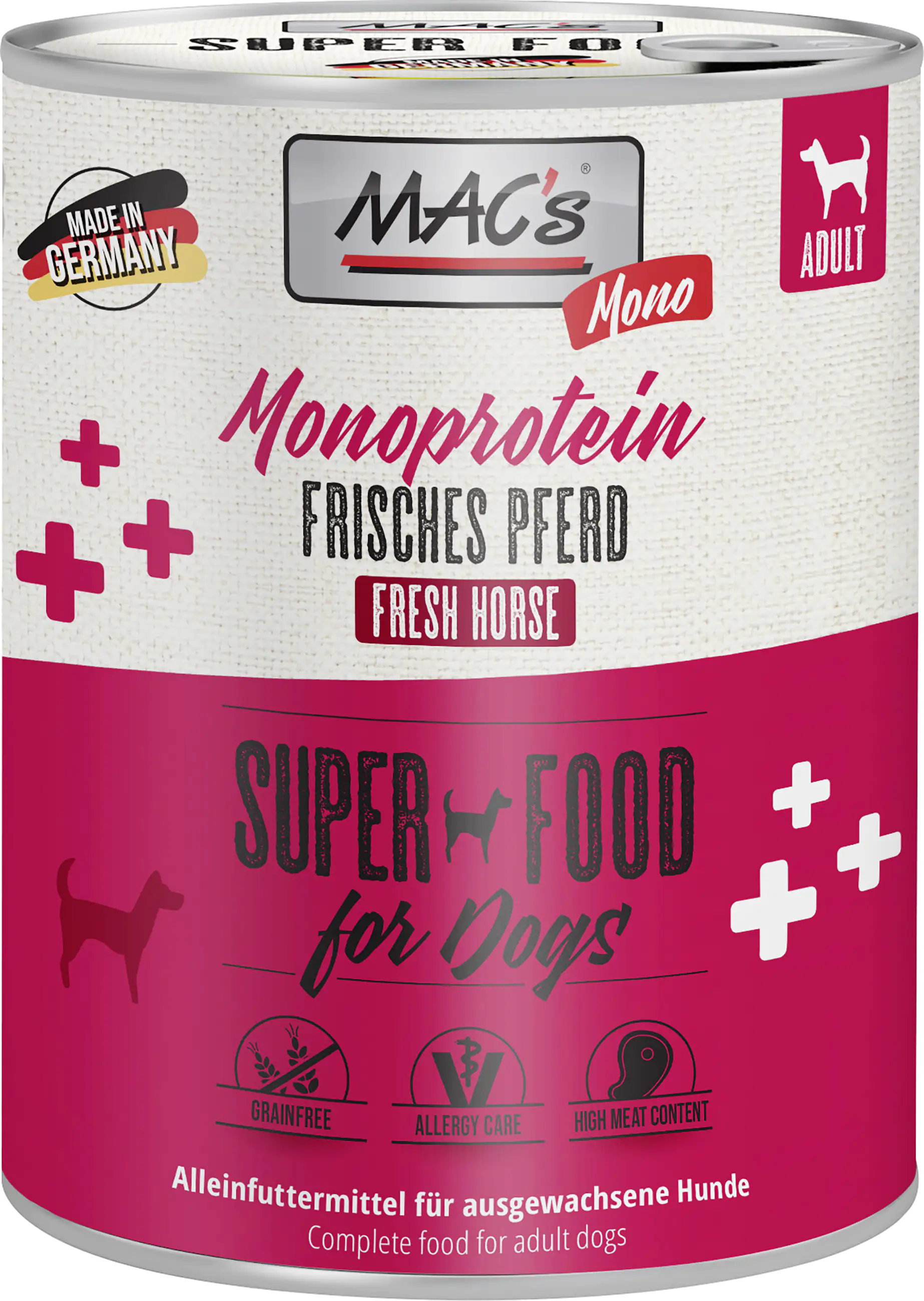 Macs Dog Mono Pferd 800 g