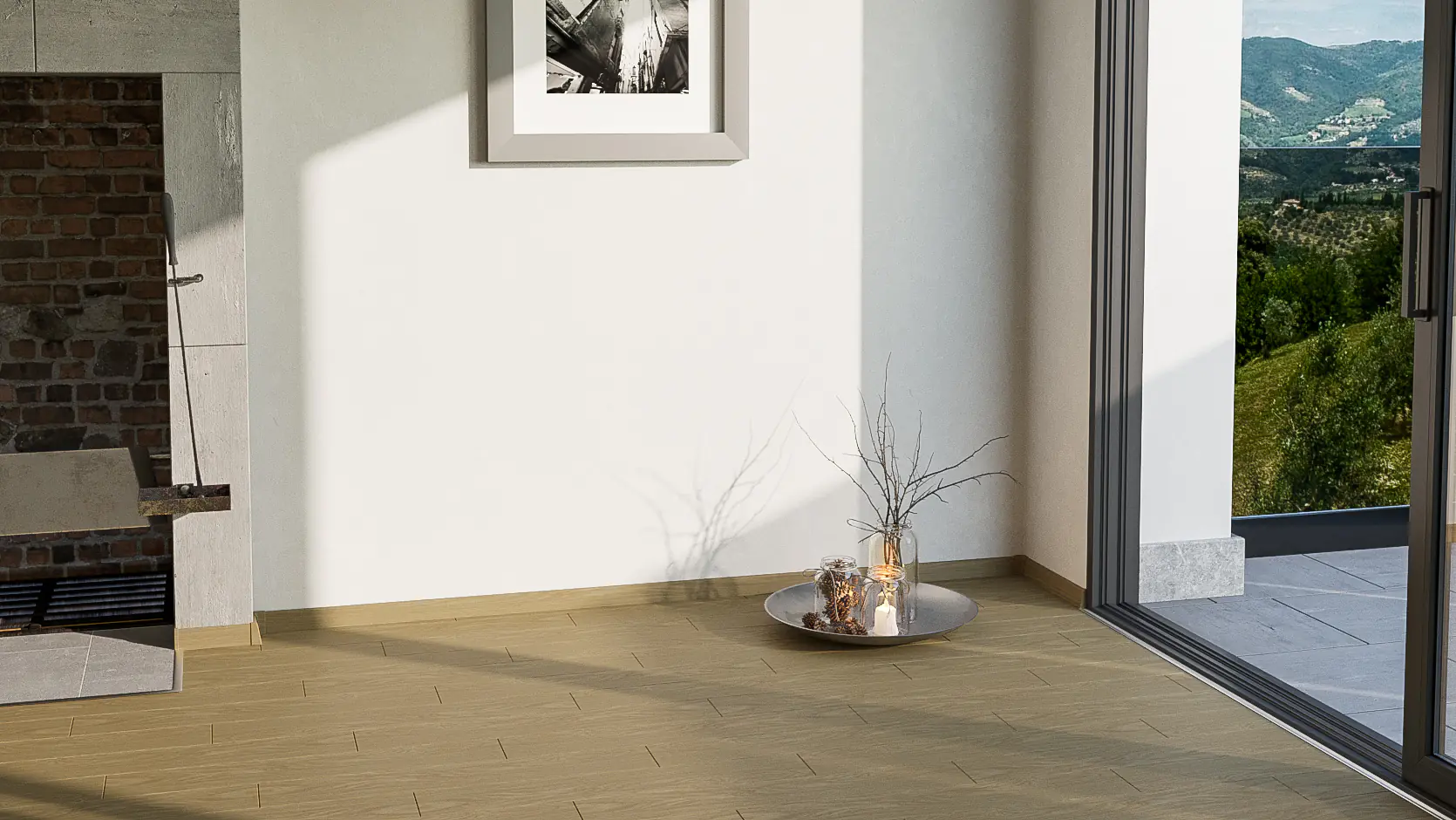 Neuhofer Fußleiste 240 cm x 58 x 19 mm eiche hell