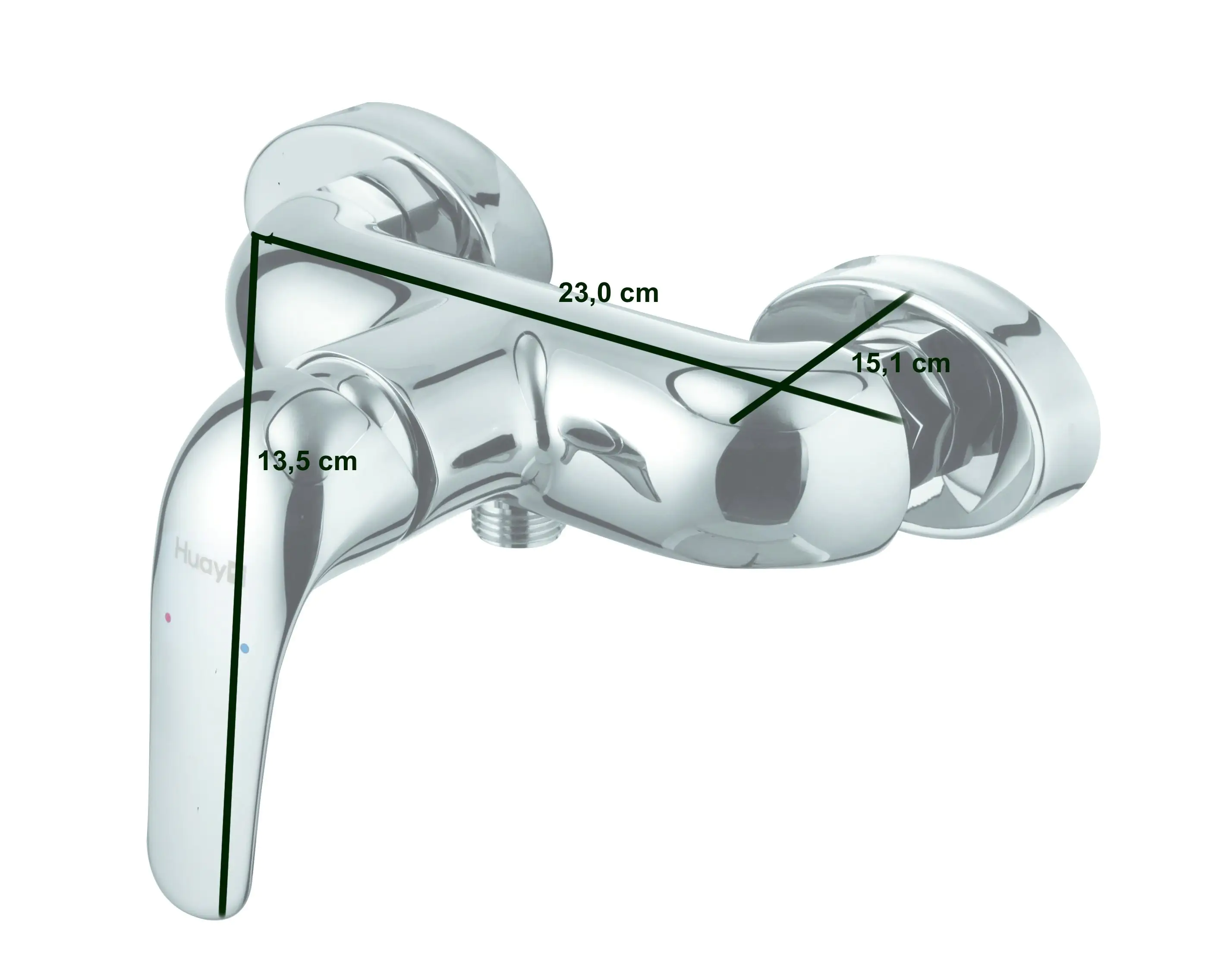 Primaster Duscharmatur Passau verchromt