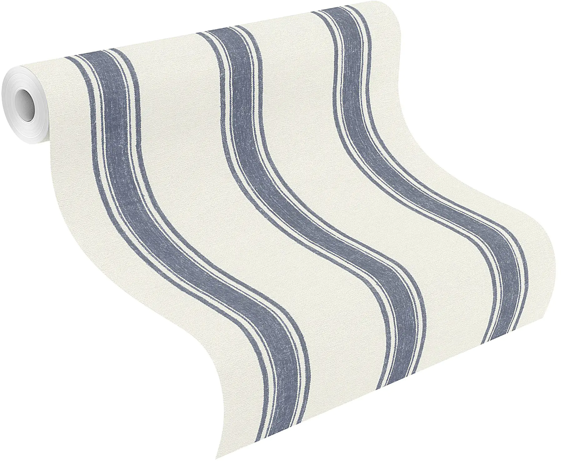 Rasch Vliestapete 555646 Blau-Indigo Streifen 10,05 m x 0,53 m Rasch Vliestapete 555646 Blau-Indigo Streifen 10,05 m x 0,53 m