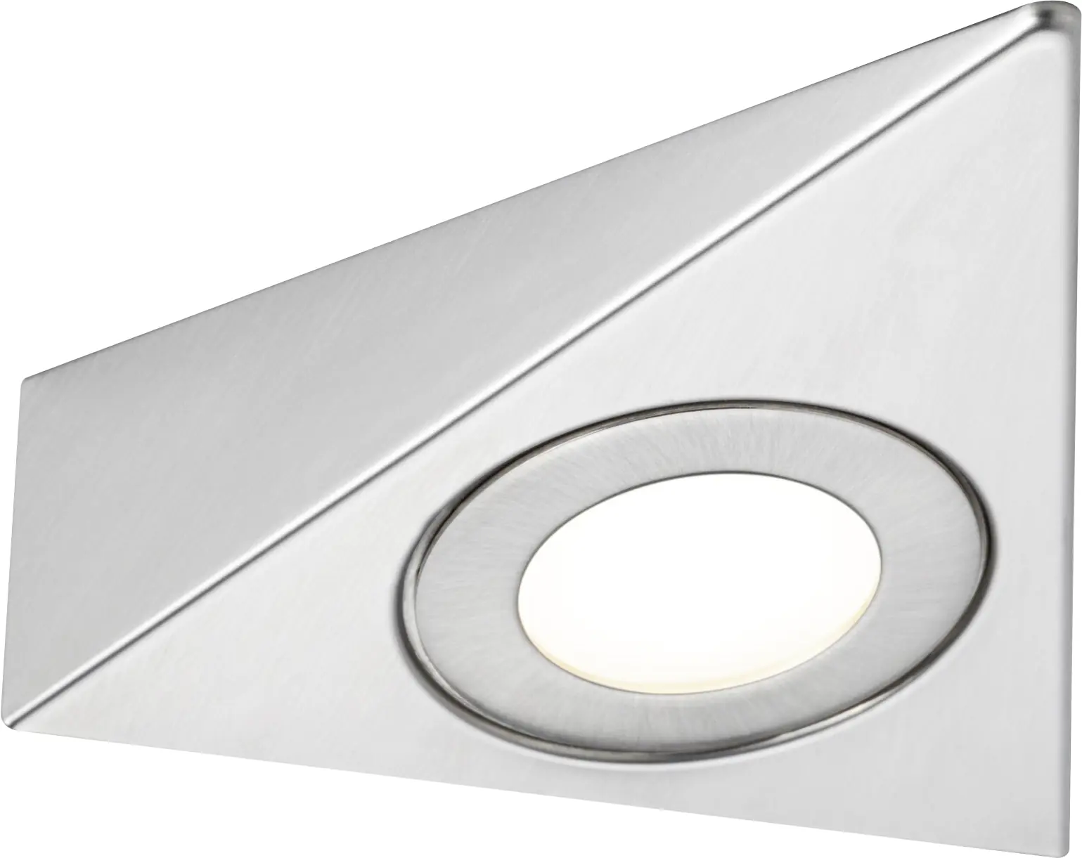 Paulmann LED Unterbauleuchte Trias eisen gebürstet warmweiß 3 er Set