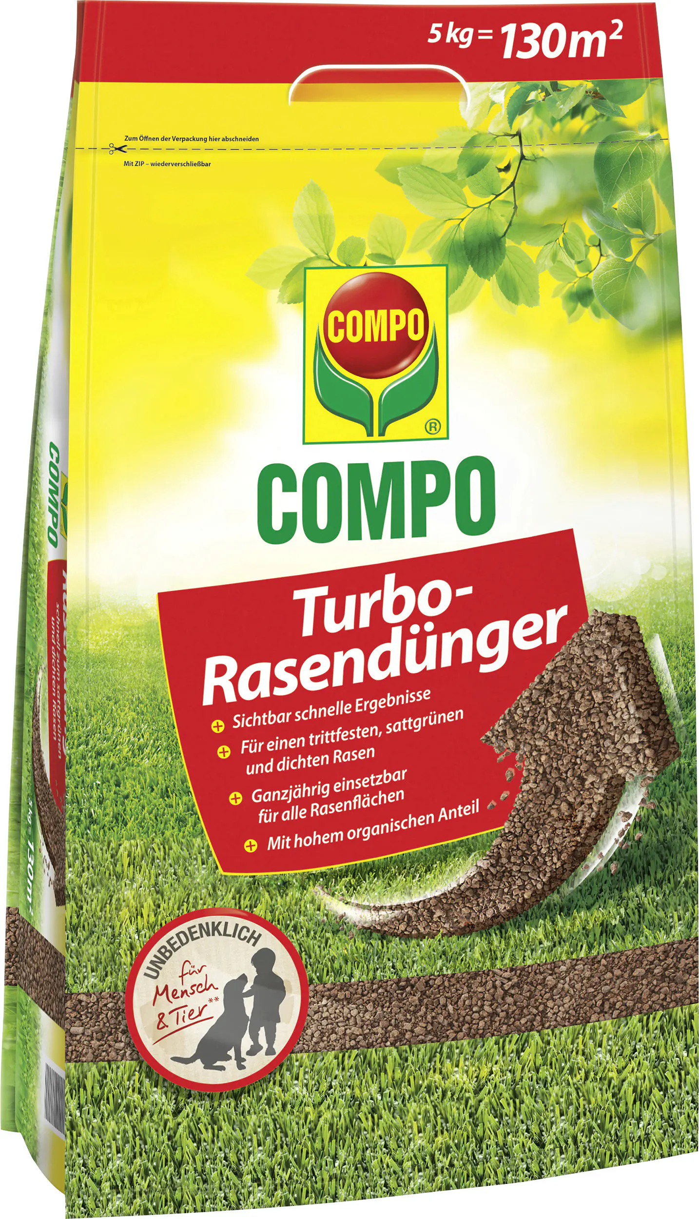 Compo Rasendünger Turbo 5 kg