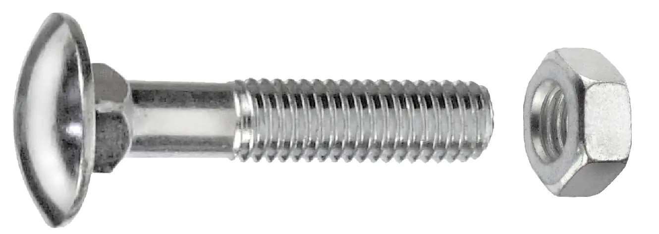 Schlossschrauben M10 x 180 mm, 20 Stück