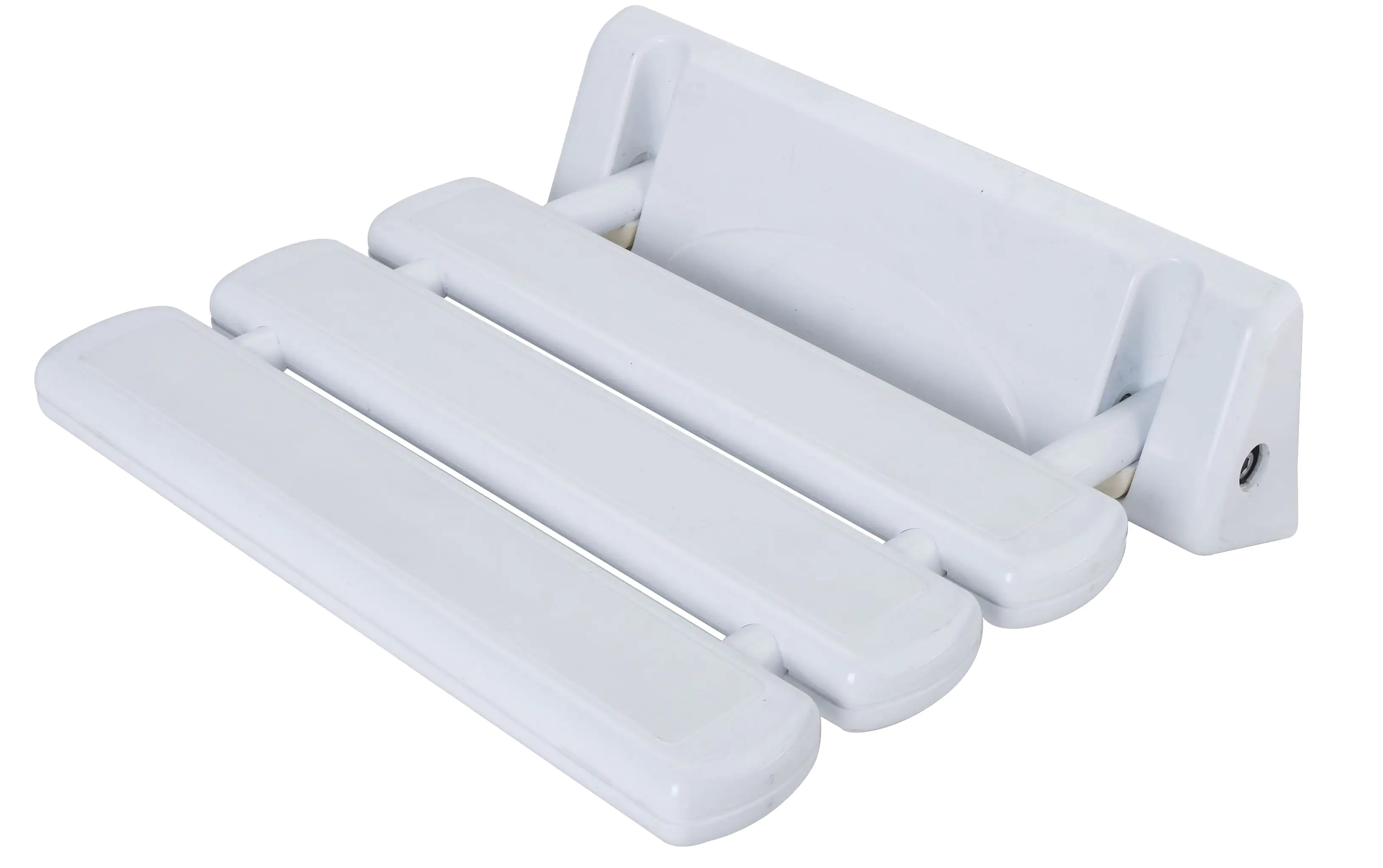 Duschklappsitz Kunststoff 35 x 23 cm weiß