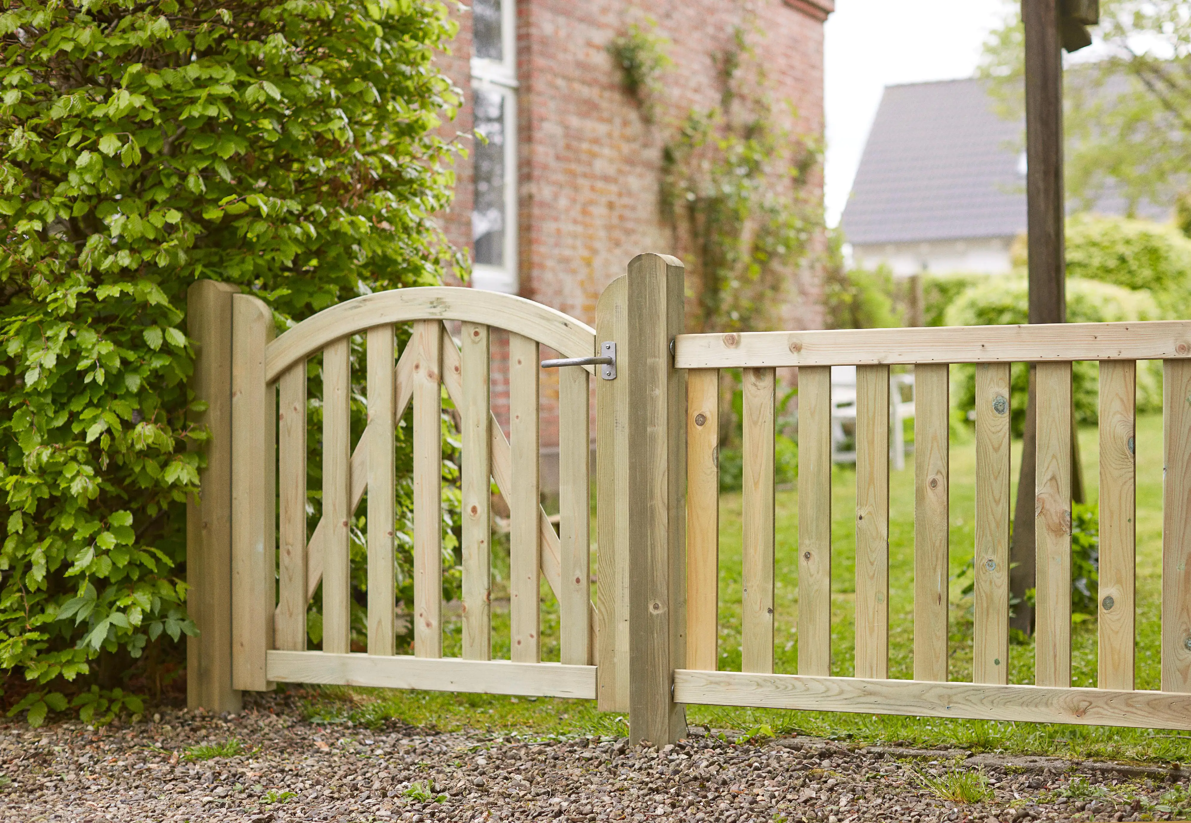 Plus Vorgartenzaun Ligno druckimprägniert 150 x 73 cm