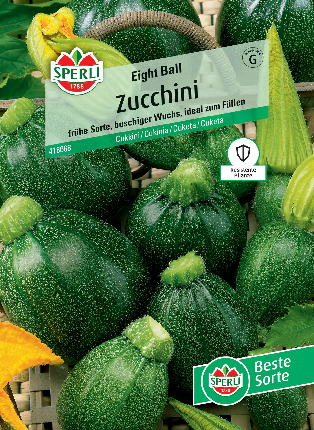 Sperli Zucchini Eight Ball F1