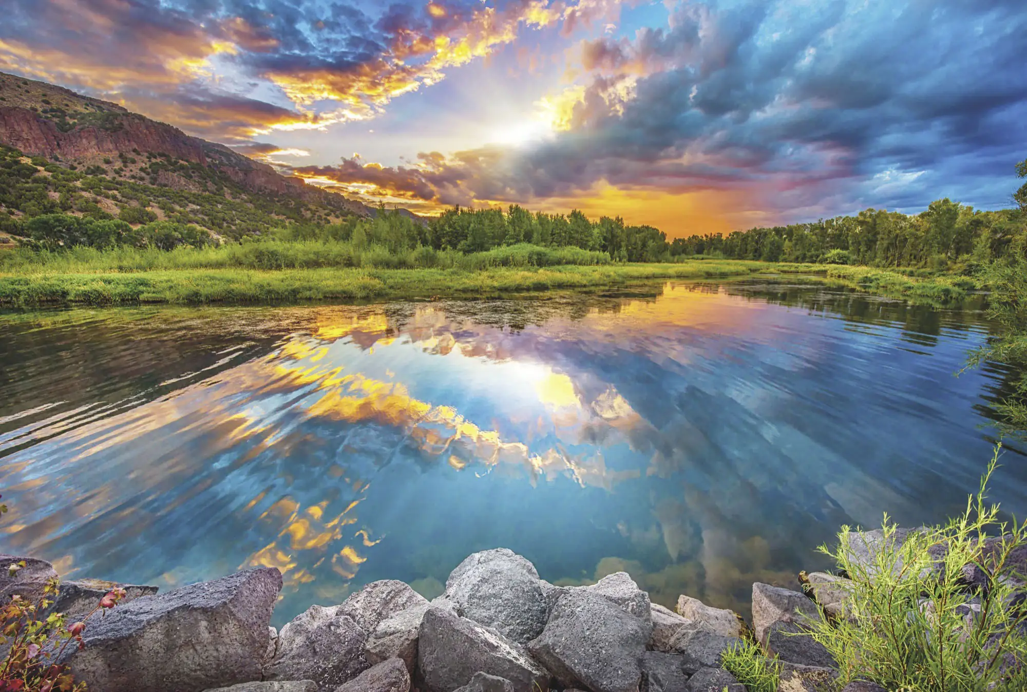 Komar Vlies Fototapete Daybreak 368 x 248 cm  Komar Vlies Fototapete Daybreak 368 x 248 cm