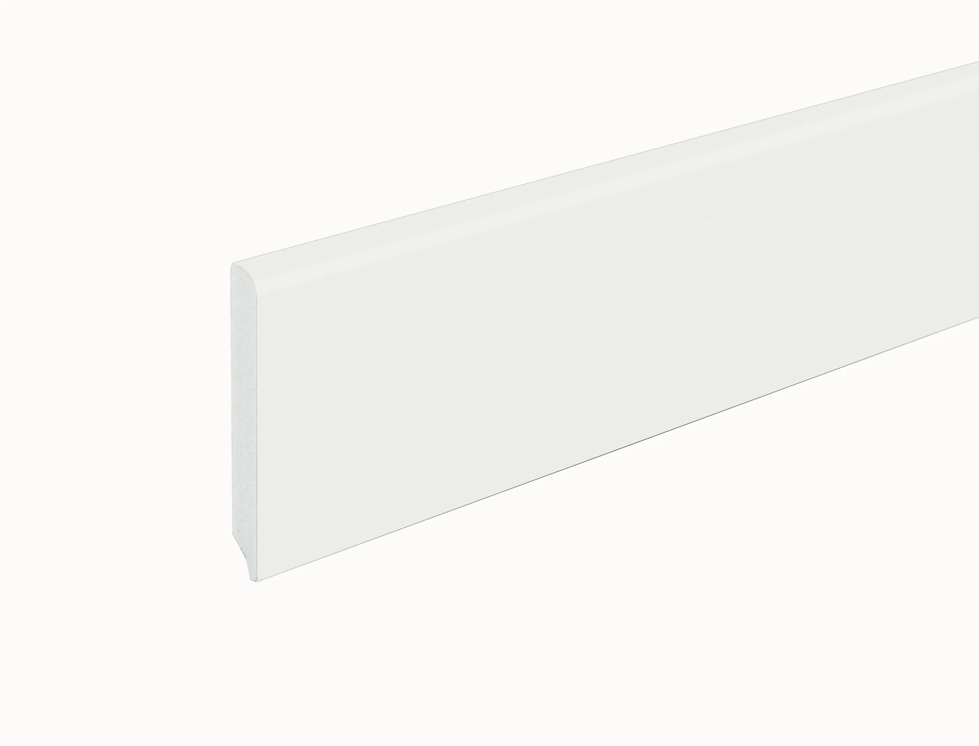 Neuhofer Fußleiste 202 cm x 80 x 10 mm weiß Neuhofer Fußleiste 202 cm x 80 x 10 mm weiß