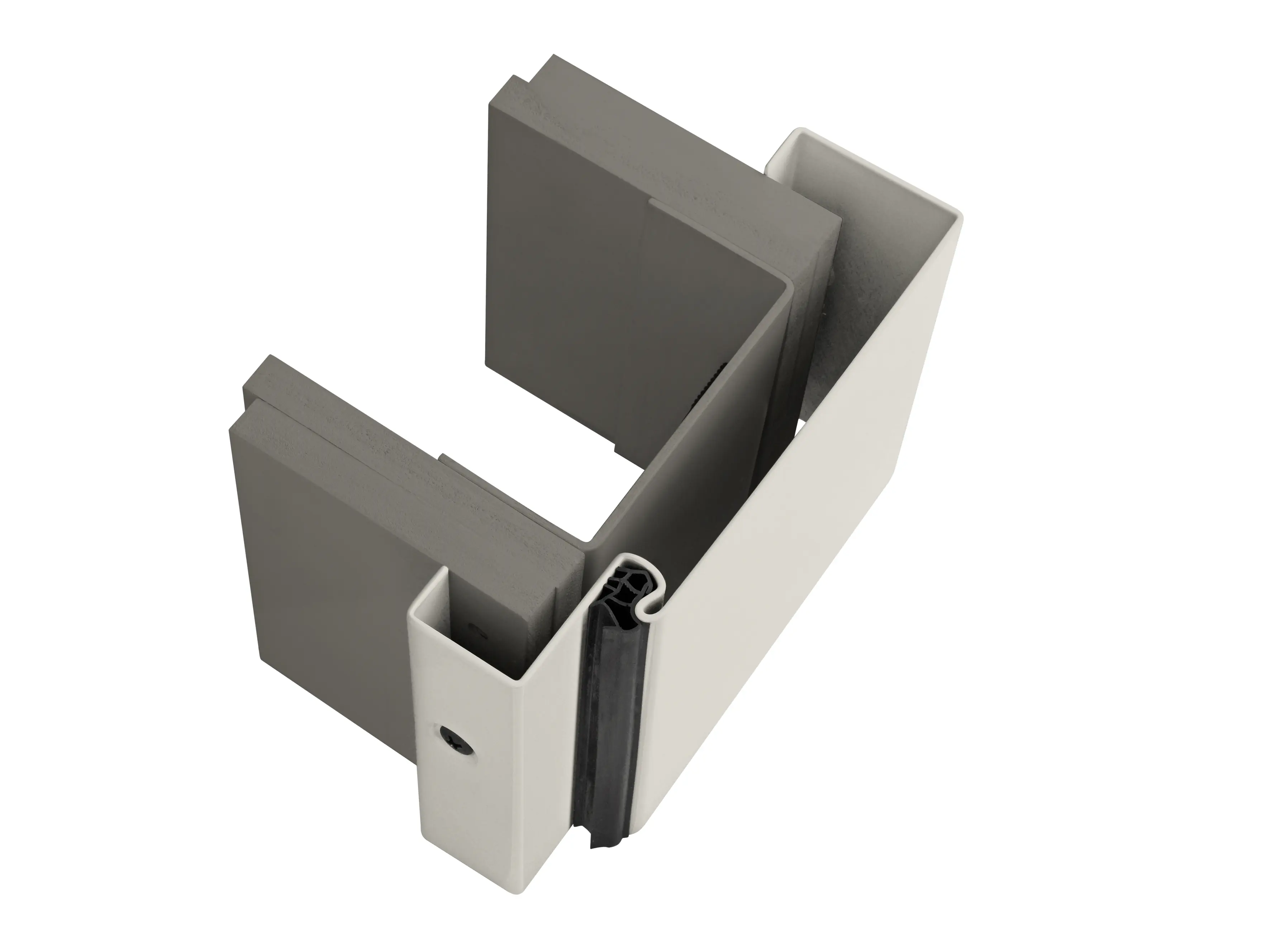 EcoStar Schnellbauzarge 62,5 x 200 cm MW 75 cm links/rechts