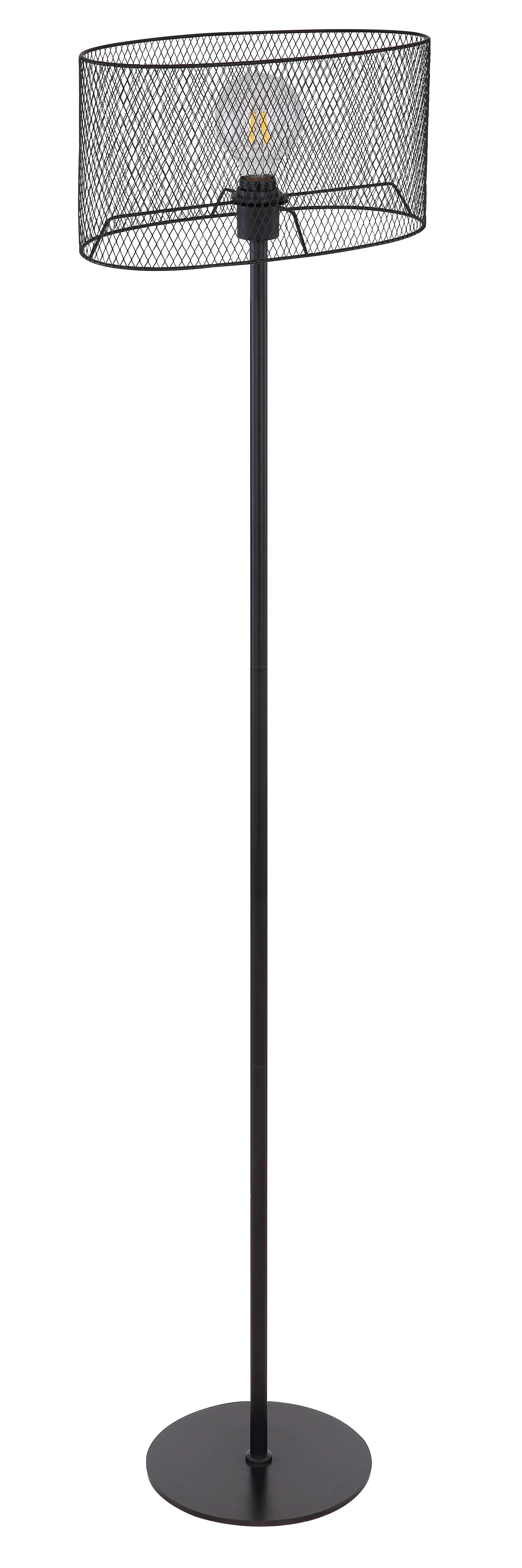 9007371406692_2 Globo Stehleuchte Dops schwarz 156 x 40 cm E27, max. 40 W