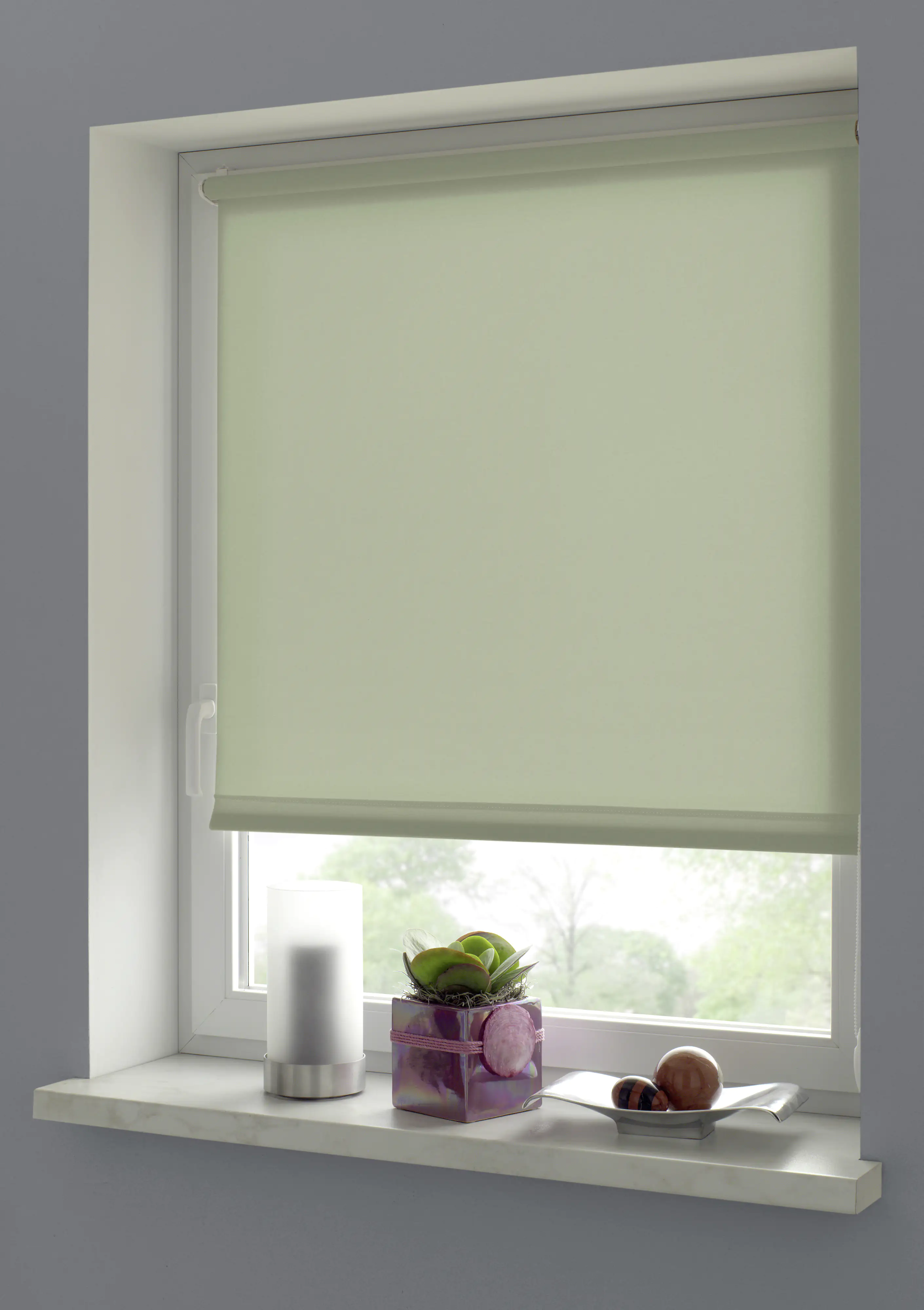 Gardinia EasyFix Rollo mintgrün 60 x 150 cm