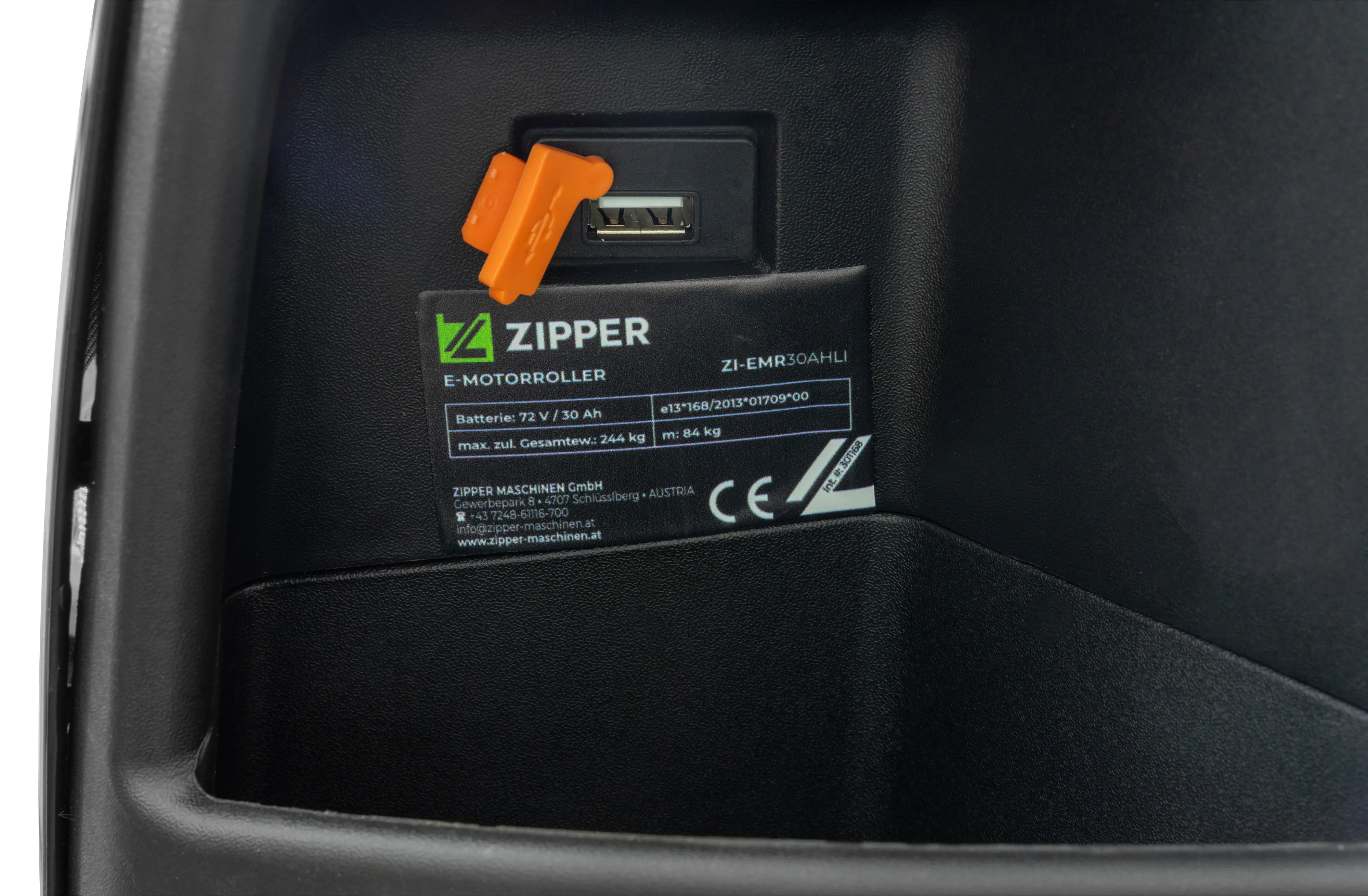 Zipper E-Motorroller ZI-EMR30AHLI