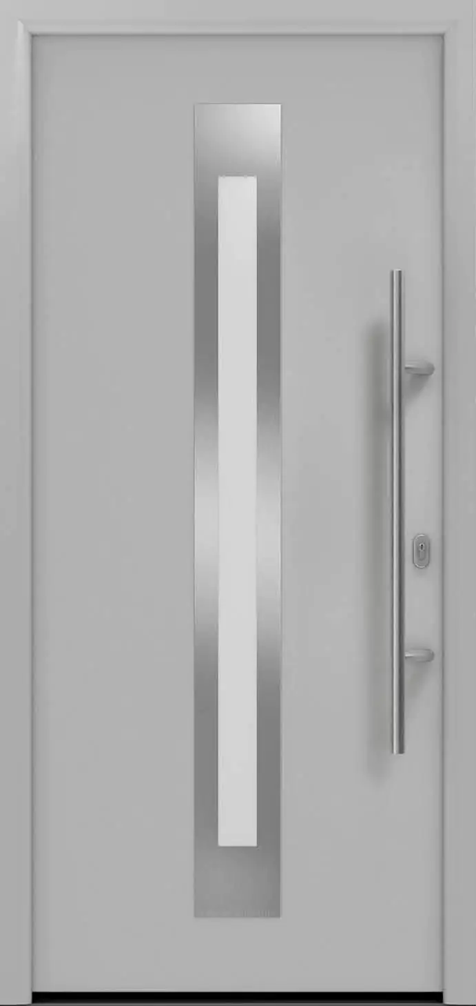 EcoStar Haustür ISOPRO IP 770S weißaluminium 110 x 210 cm EcoStar Haustür ISOPRO IP 770S weißaluminium 110 x 210 cm