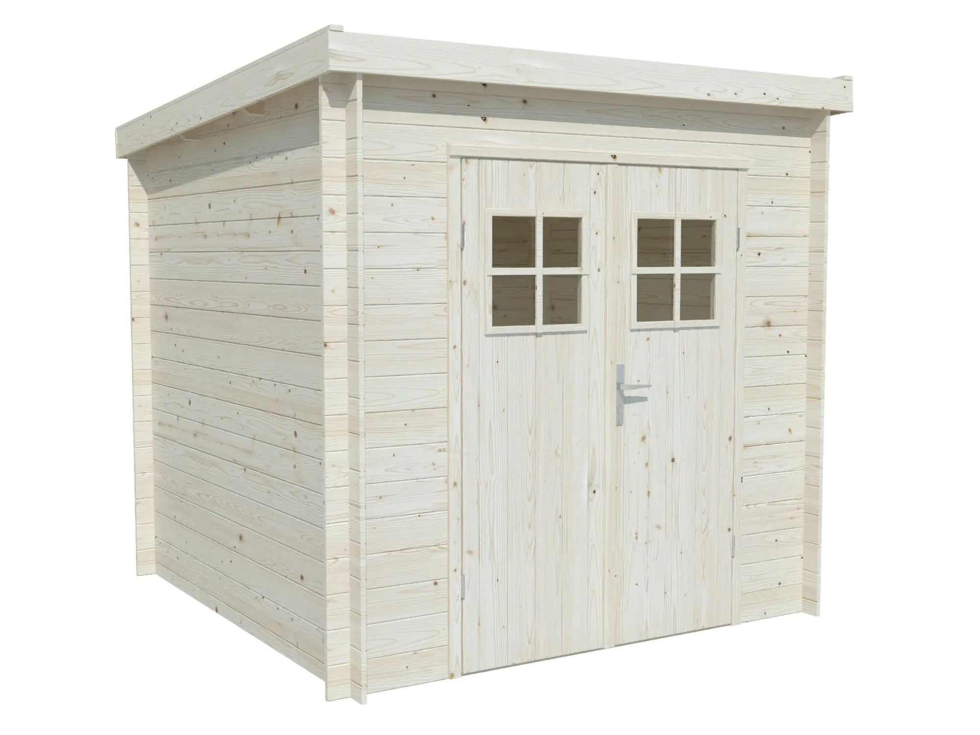 Palmako Gartenhaus Zina 2 200 x 200 cm naturbelassen