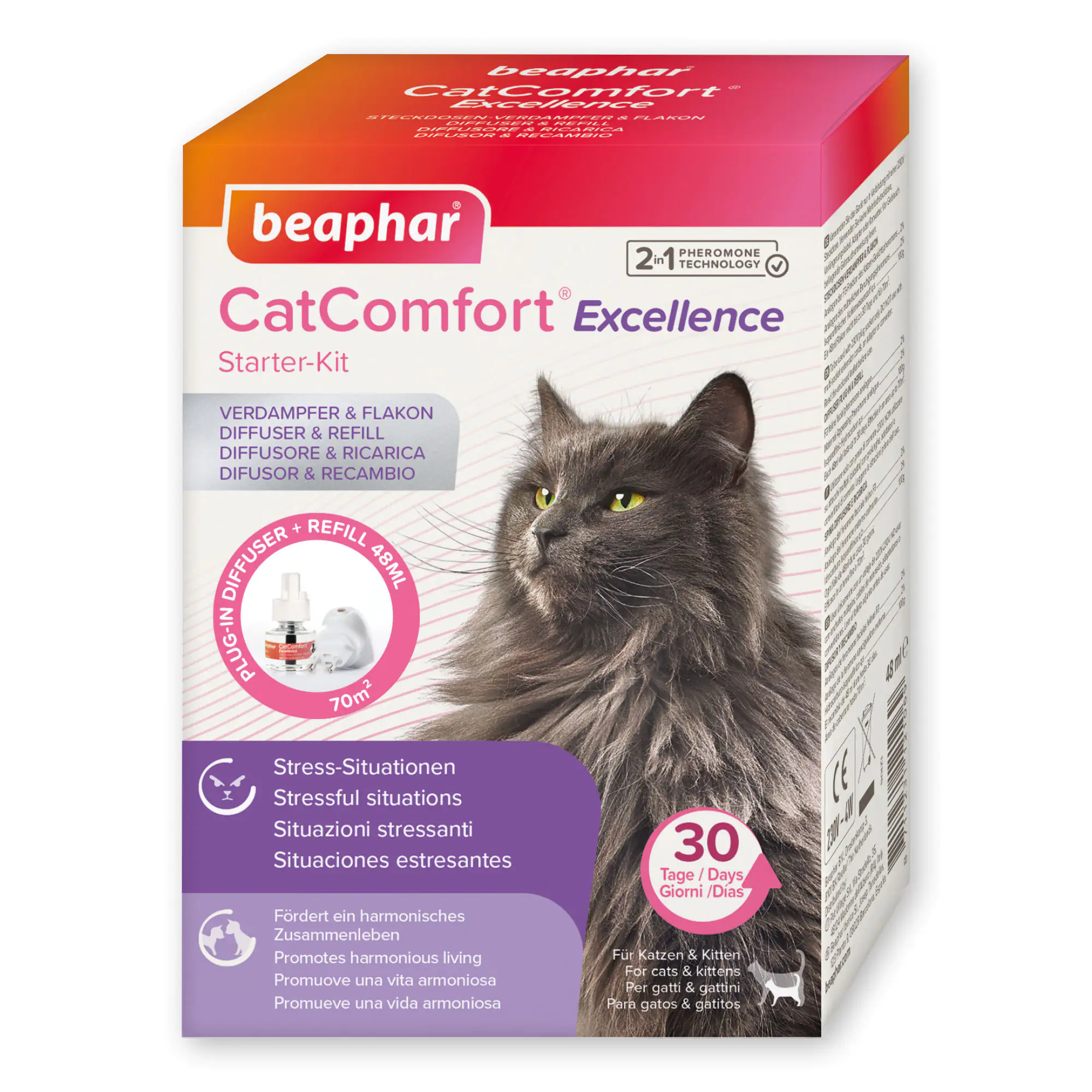 Beaphar CatComfort Excellence Starter-Kit 48 ml Beaphar CatComfort Excellence Starter-Kit 48 ml