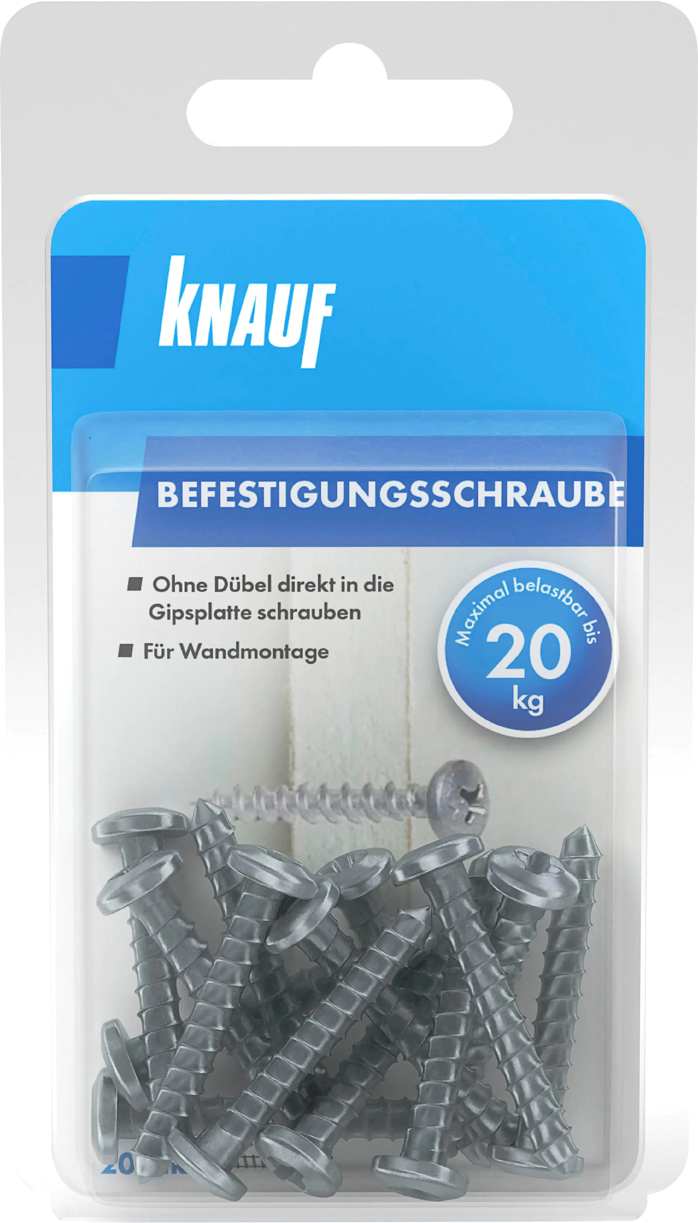 Knauf Befestigungsschrauben 4,8 x 35 mm, 20 Stück