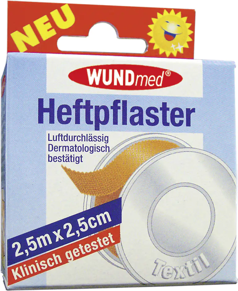 Wundmed Heftpflaster 2,5 cm x 2,5 m