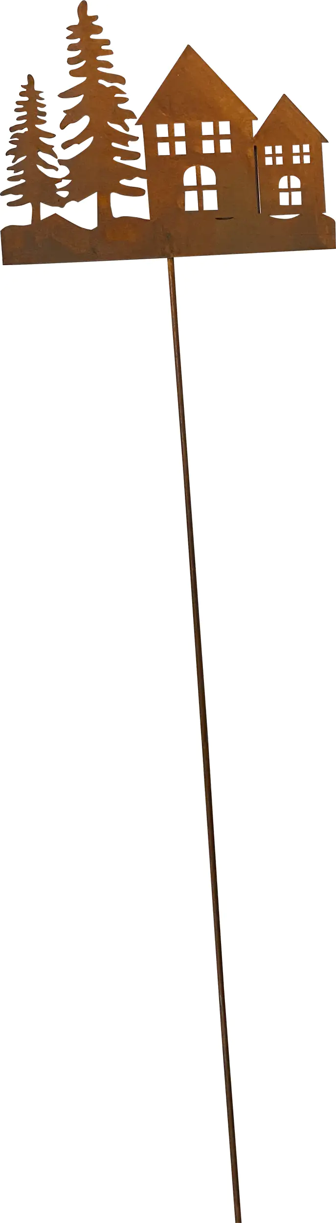 TrendLine Dekostecker Metall Haus 96 cm rost TrendLine Dekostecker Metall Haus 96 cm rost