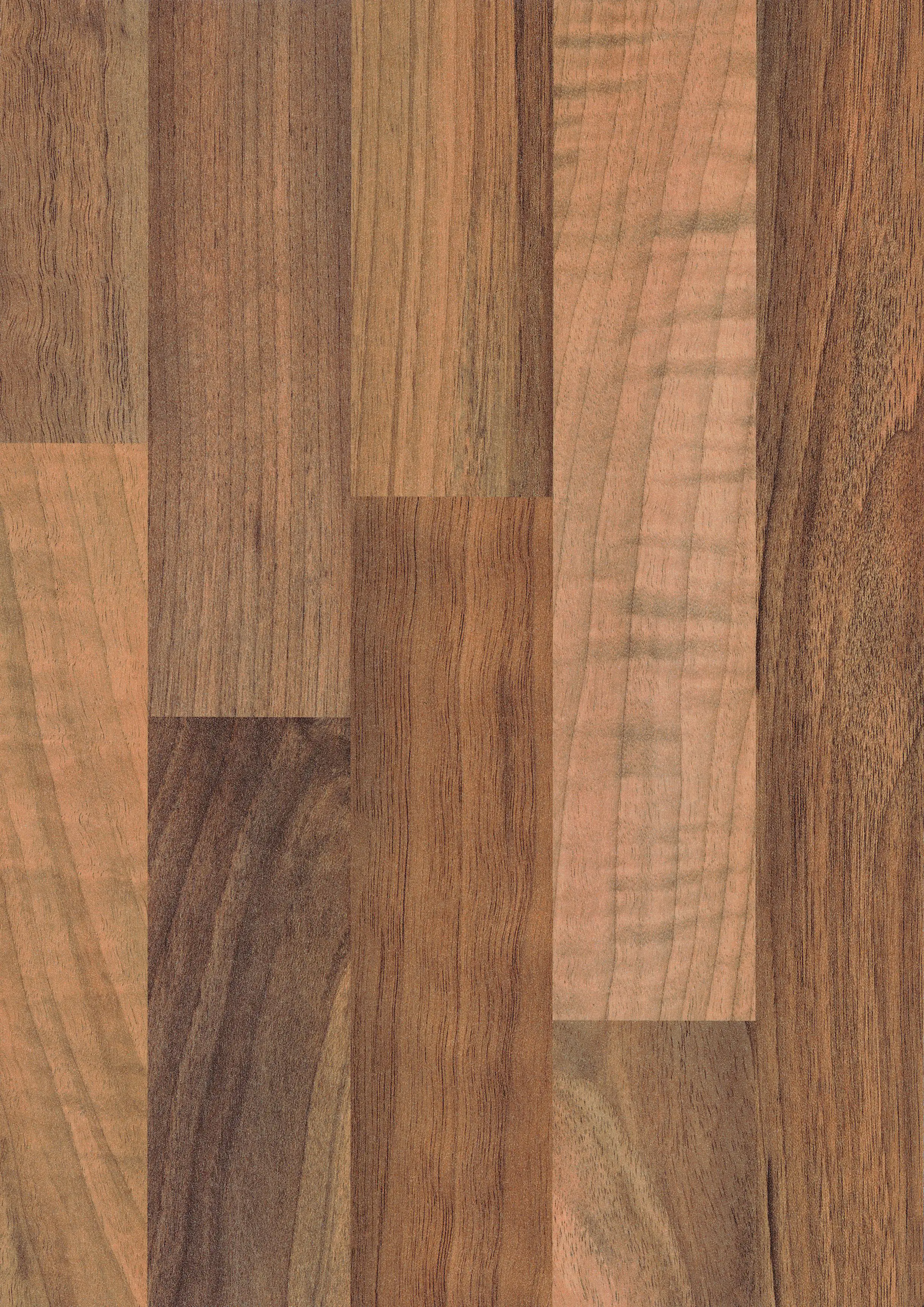 GetaElements Nischenplatten-Set nussbaum butcherblock hell 305x58,5x1,3 cm