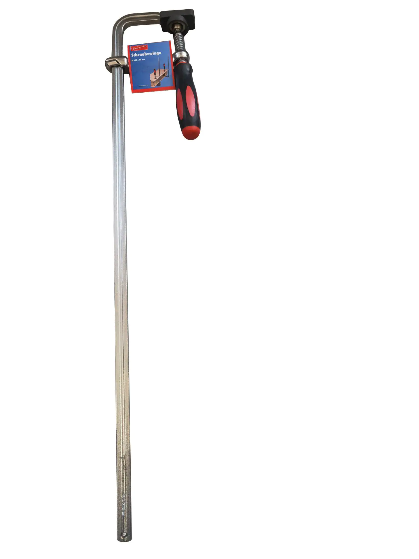 TrendLine Schraubzwinge 60 x 8 cm mit Kunststoffgriff