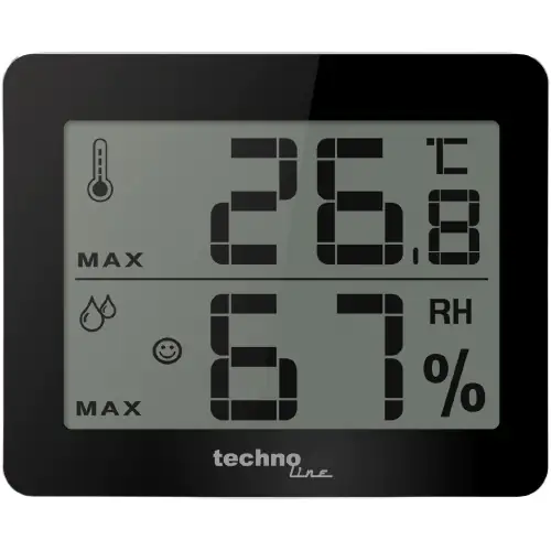Technoline Wetterstation WS 9450 schwarz-alu Technoline Wetterstation WS 9450 schwarz-alu