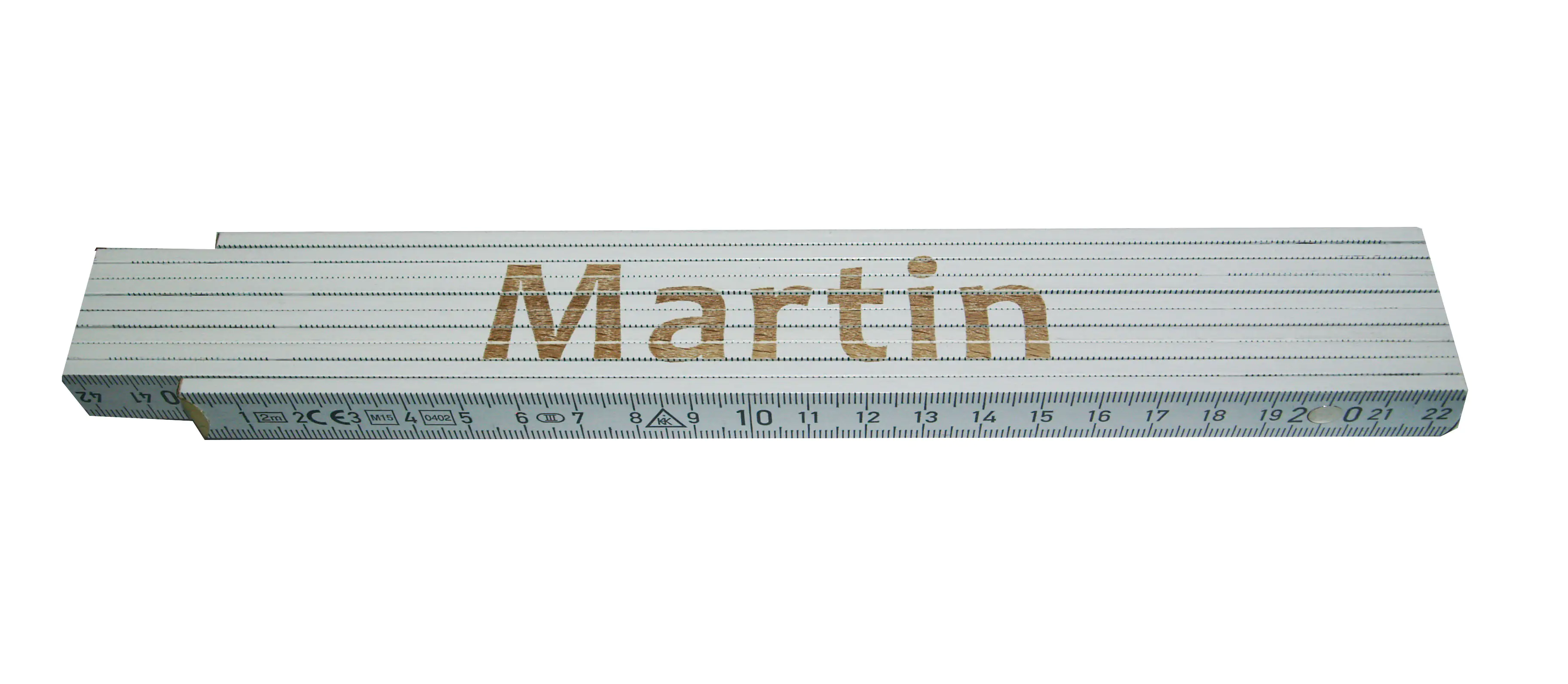 4018945160877 Zollstock Martin 2 m weiß