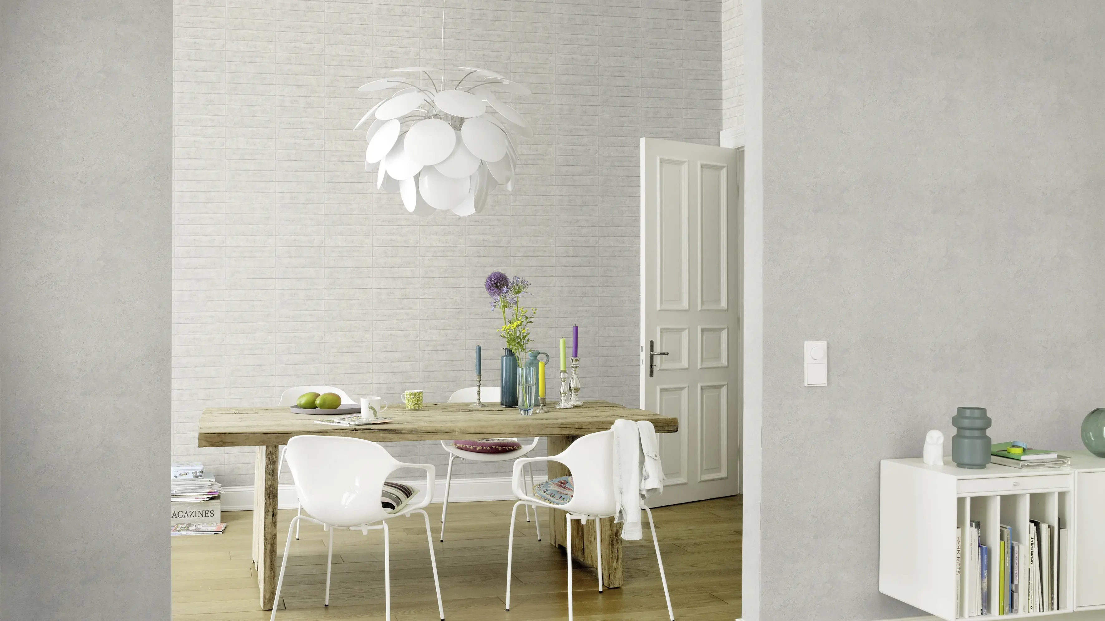 Rasch Vliestapete 499636 Grau-Greige Muster & Motive 10,05 m x 0,53 m