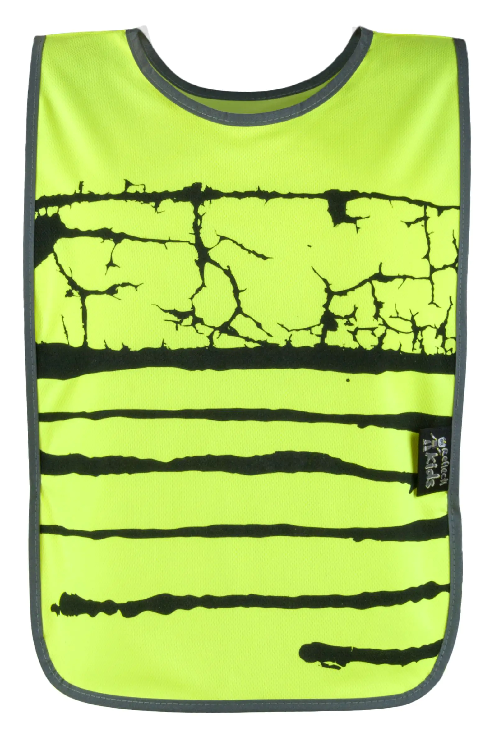 9001778445209 Walser Reflektierende Kinderweste gelb