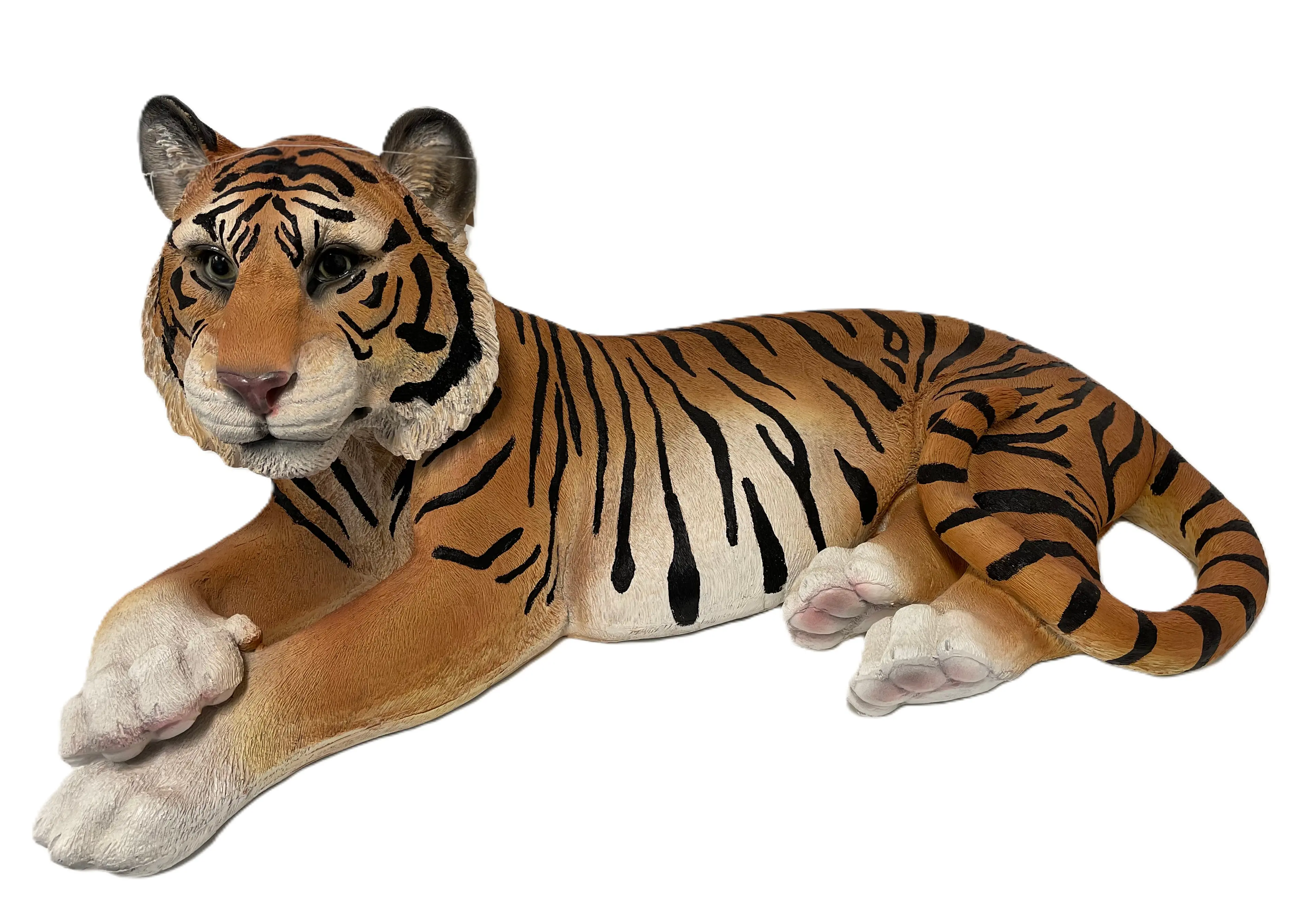 Dekofigur Tiger liegend 40 x 50 x 95 cm