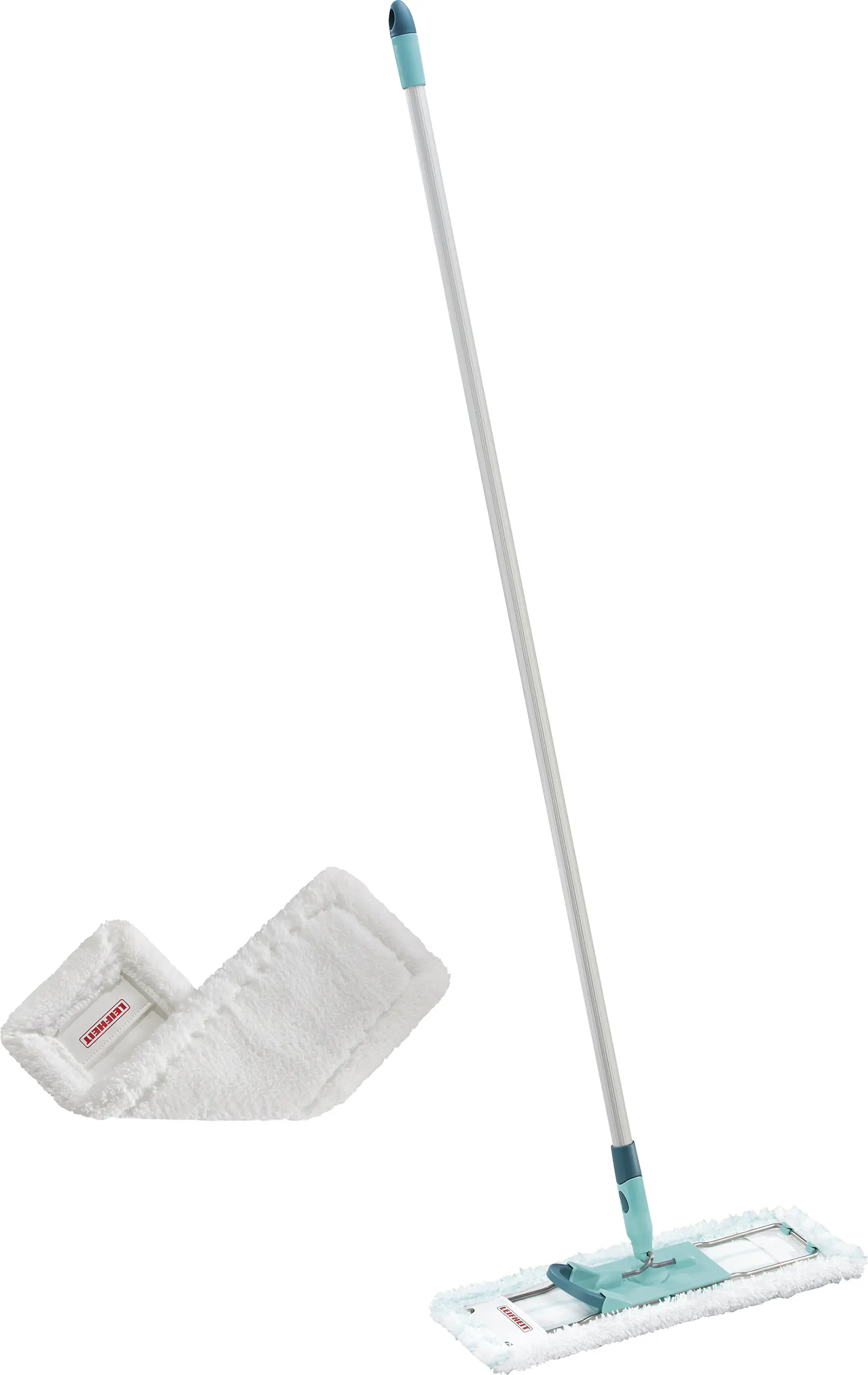 Leifheit Bodenwischer Profi XL Alu mit Stiel & Staubbezug 42 cm Wischbreite