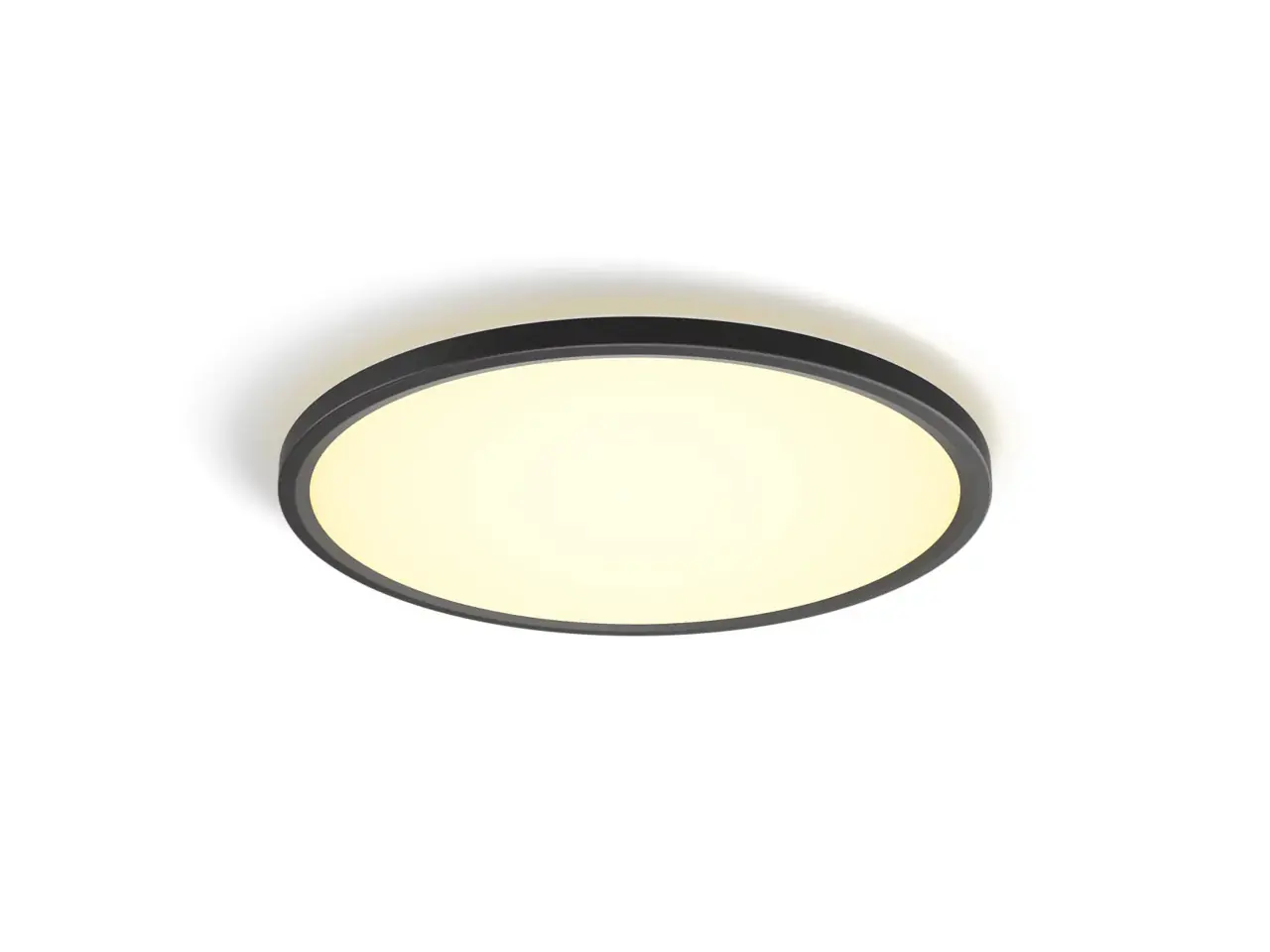 Philips Hue LED Deckenleuchte Tento + Bridge rund schwarz Ø 42,1 cm warmweiß-kaltweiß Philips Hue LED Deckenleuchte Tento + Bridge rund schwarz Ø 42,1 cm warmweiß-kaltweiß