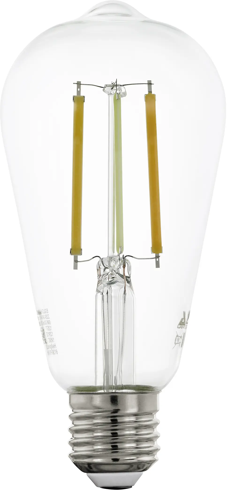 Eglo Connect LED Leuchtmittel-Z ST64 Edisonform E27 6 W Smart connect Z