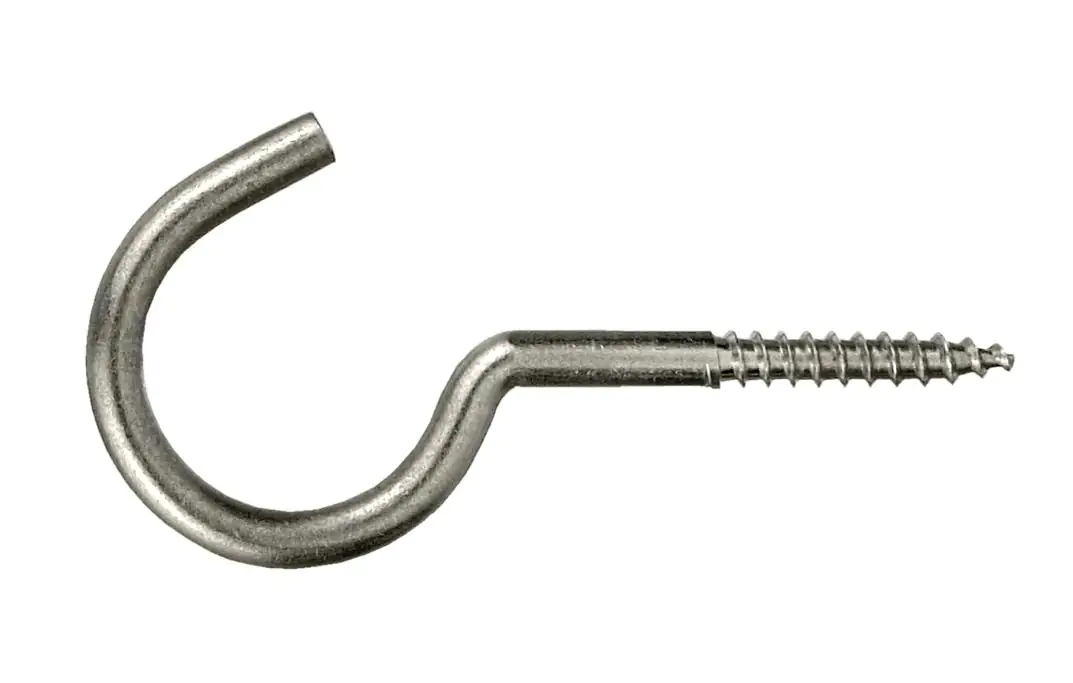 Wäscheleinenhaken 4,8 x 65 mm, gebogen, 1 Stück